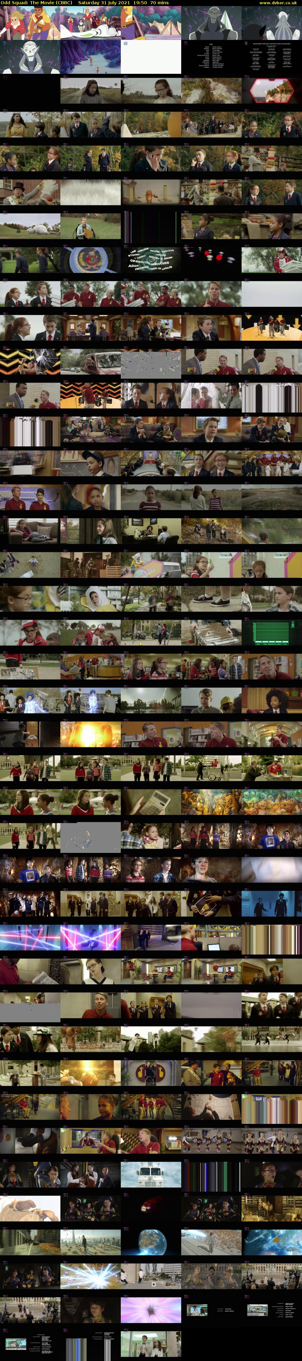 Odd Squad: The Movie (CBBC) Saturday 31 July 2021 19:50 - 21:00