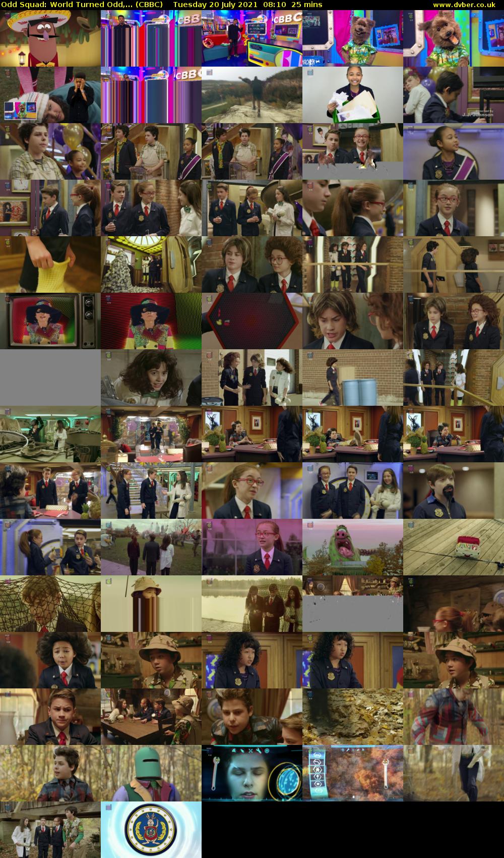 Odd Squad: World Turned Odd,... (CBBC) Tuesday 20 July 2021 08:10 - 08:35