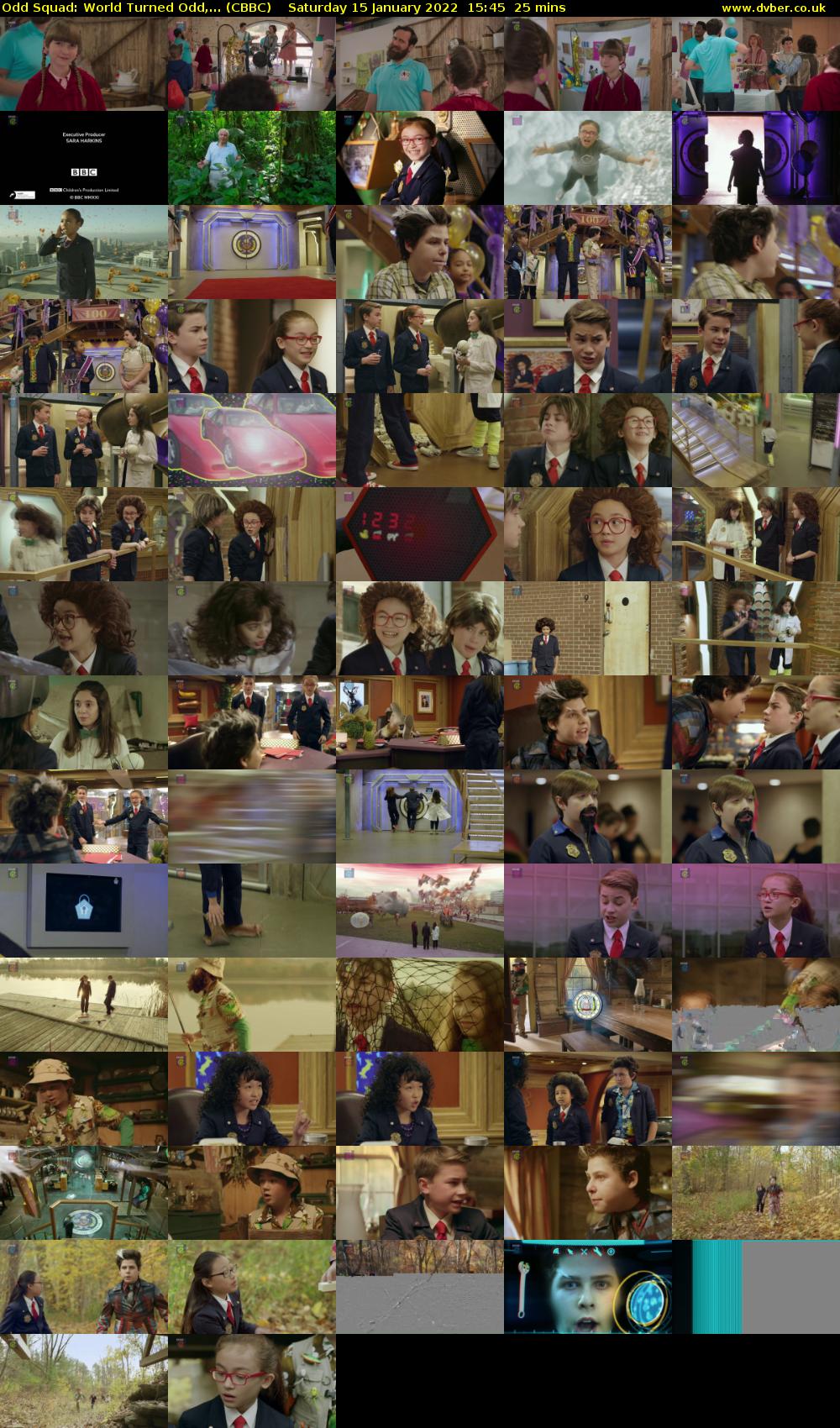 Odd Squad: World Turned Odd,... (CBBC) Saturday 15 January 2022 15:45 - 16:10
