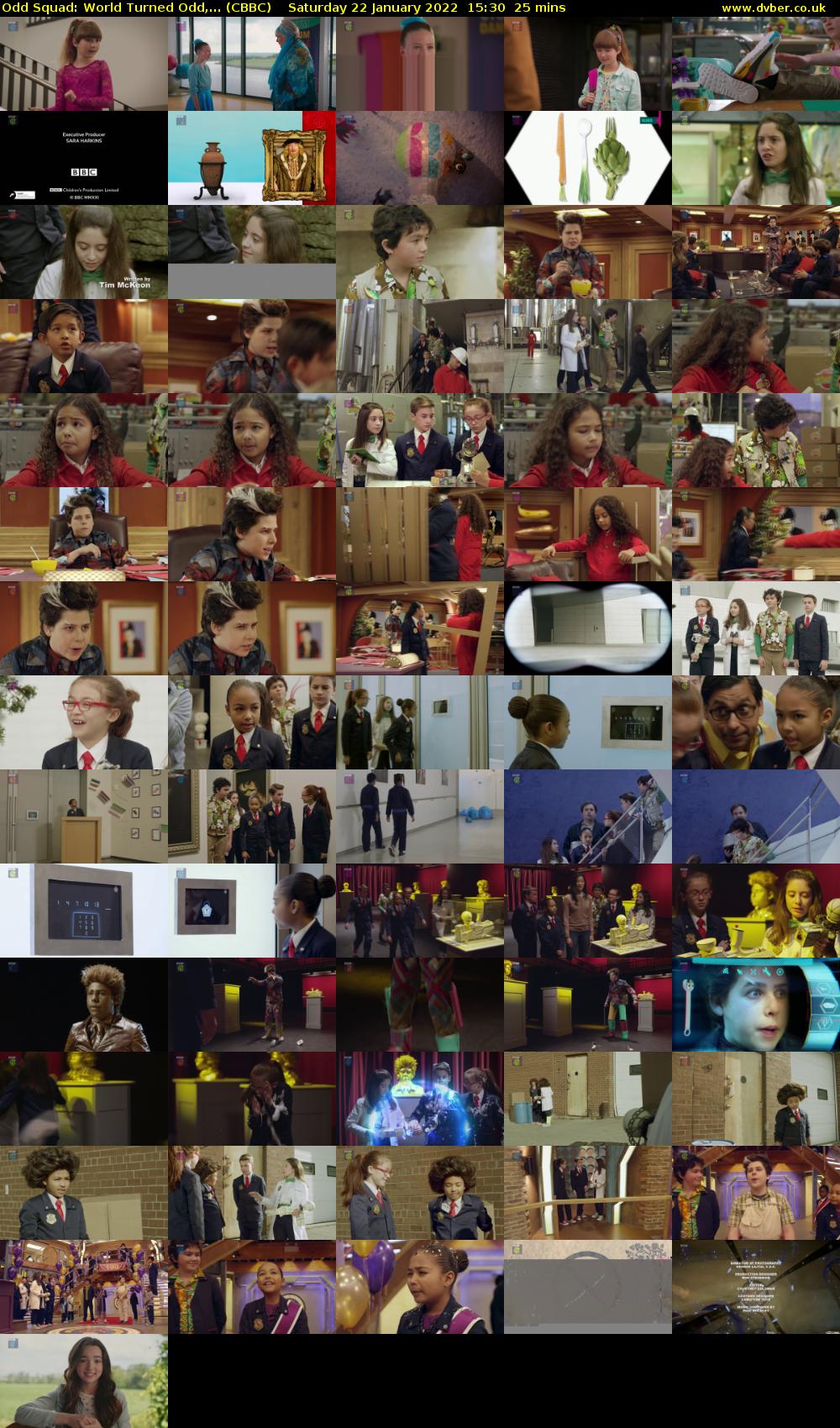 Odd Squad: World Turned Odd,... (CBBC) Saturday 22 January 2022 15:30 - 15:55