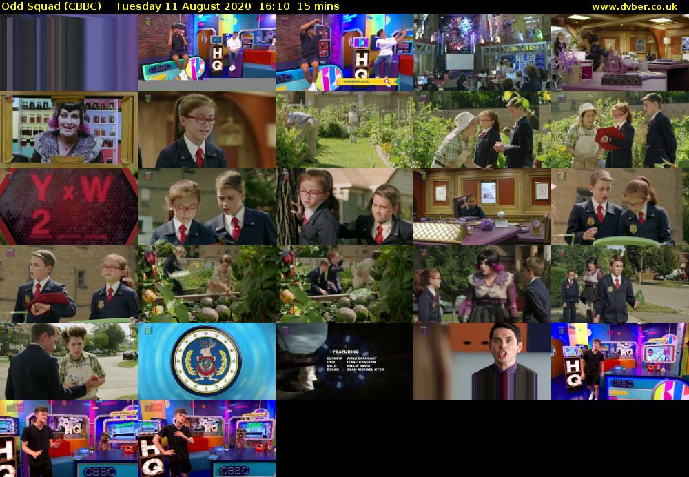 Odd Squad (CBBC) Tuesday 11 August 2020 16:10 - 16:25