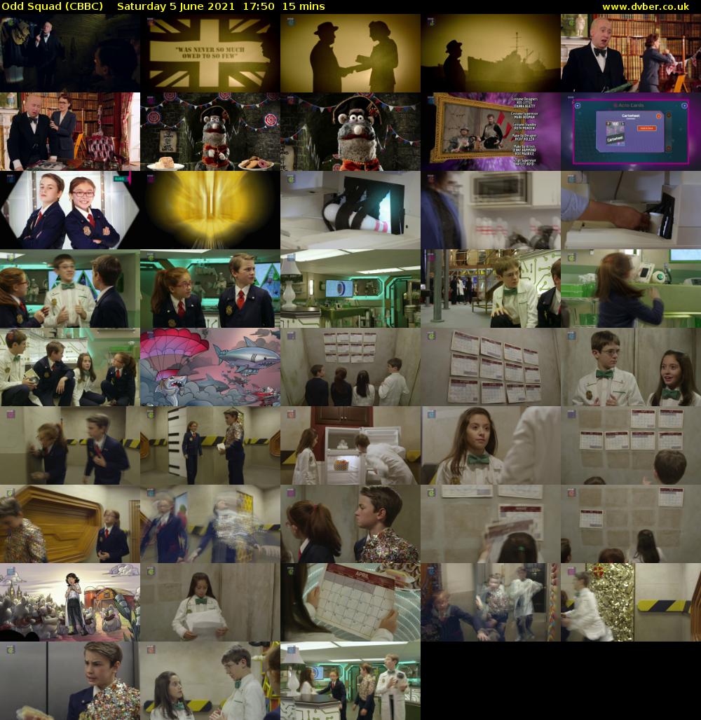 Odd Squad (CBBC) Saturday 5 June 2021 17:50 - 18:05