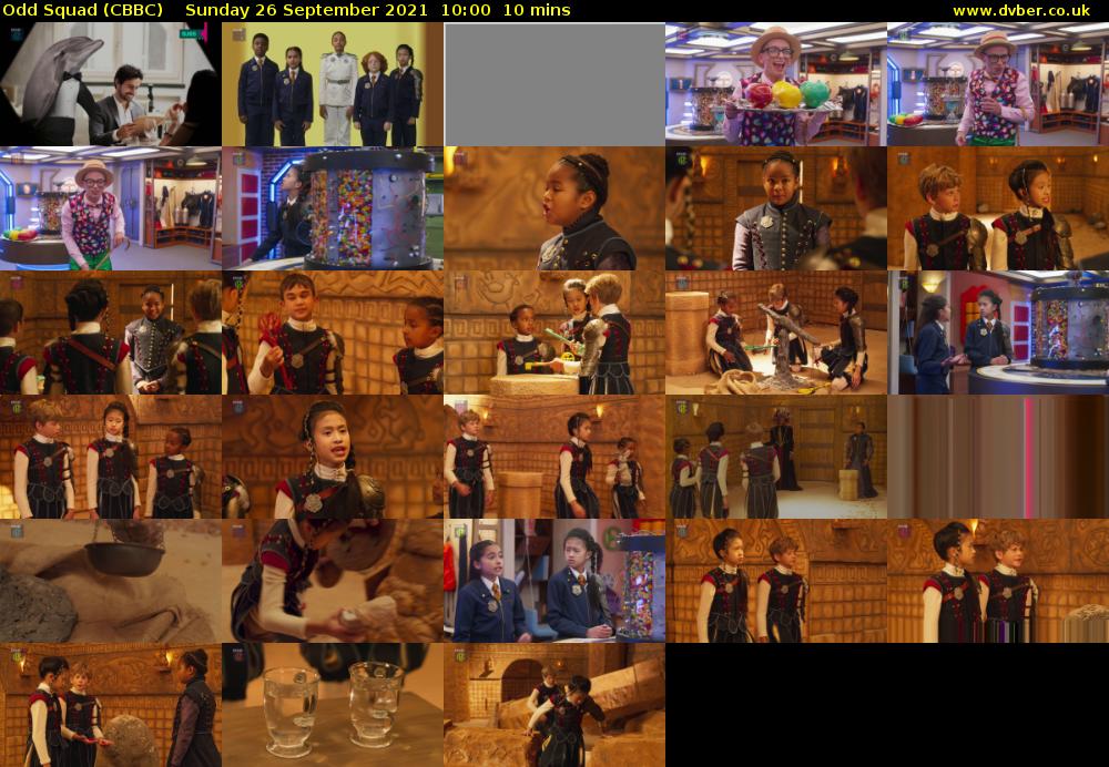 Odd Squad (CBBC) Sunday 26 September 2021 10:00 - 10:10