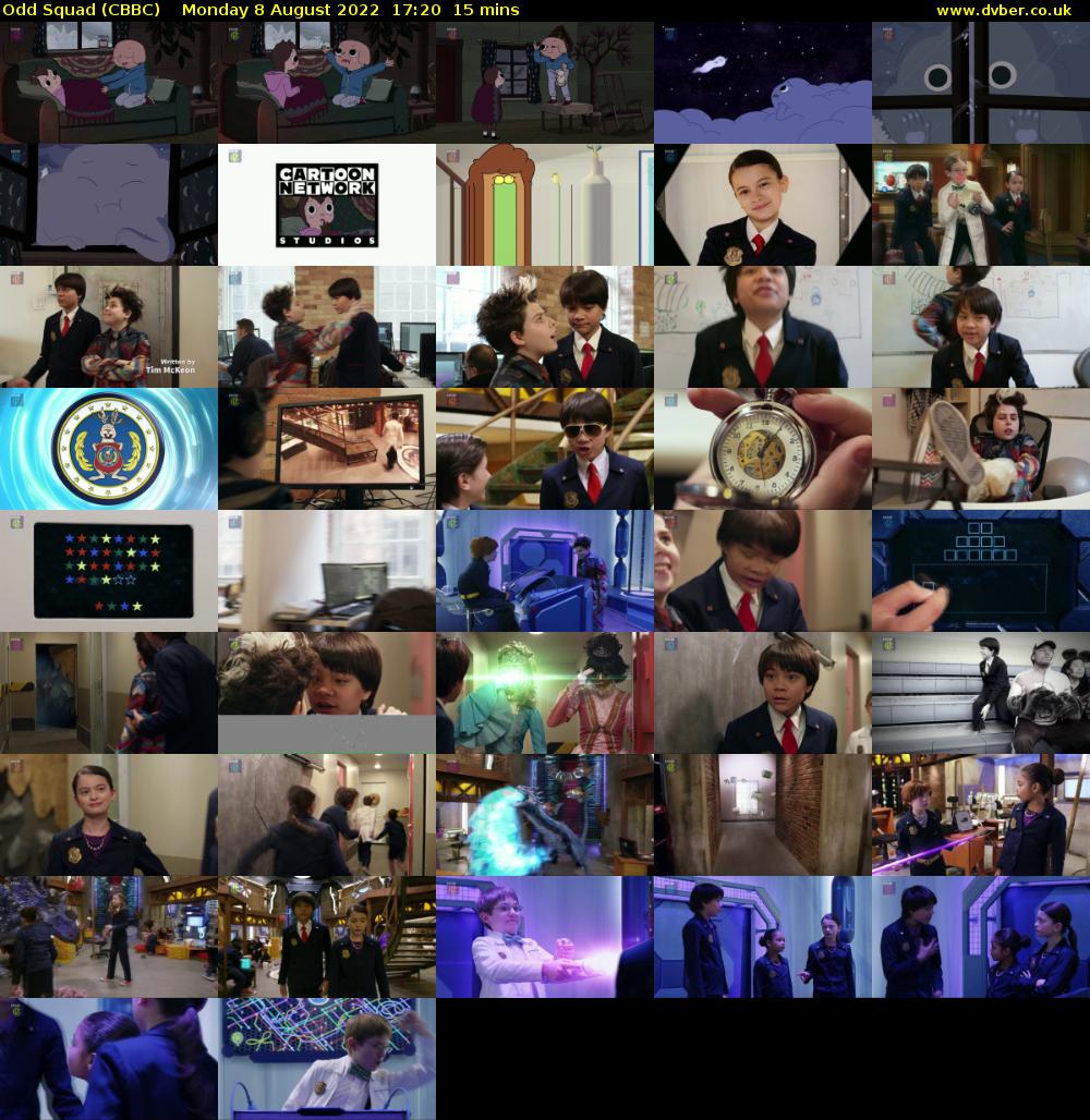Odd Squad (CBBC) Monday 8 August 2022 17:20 - 17:35