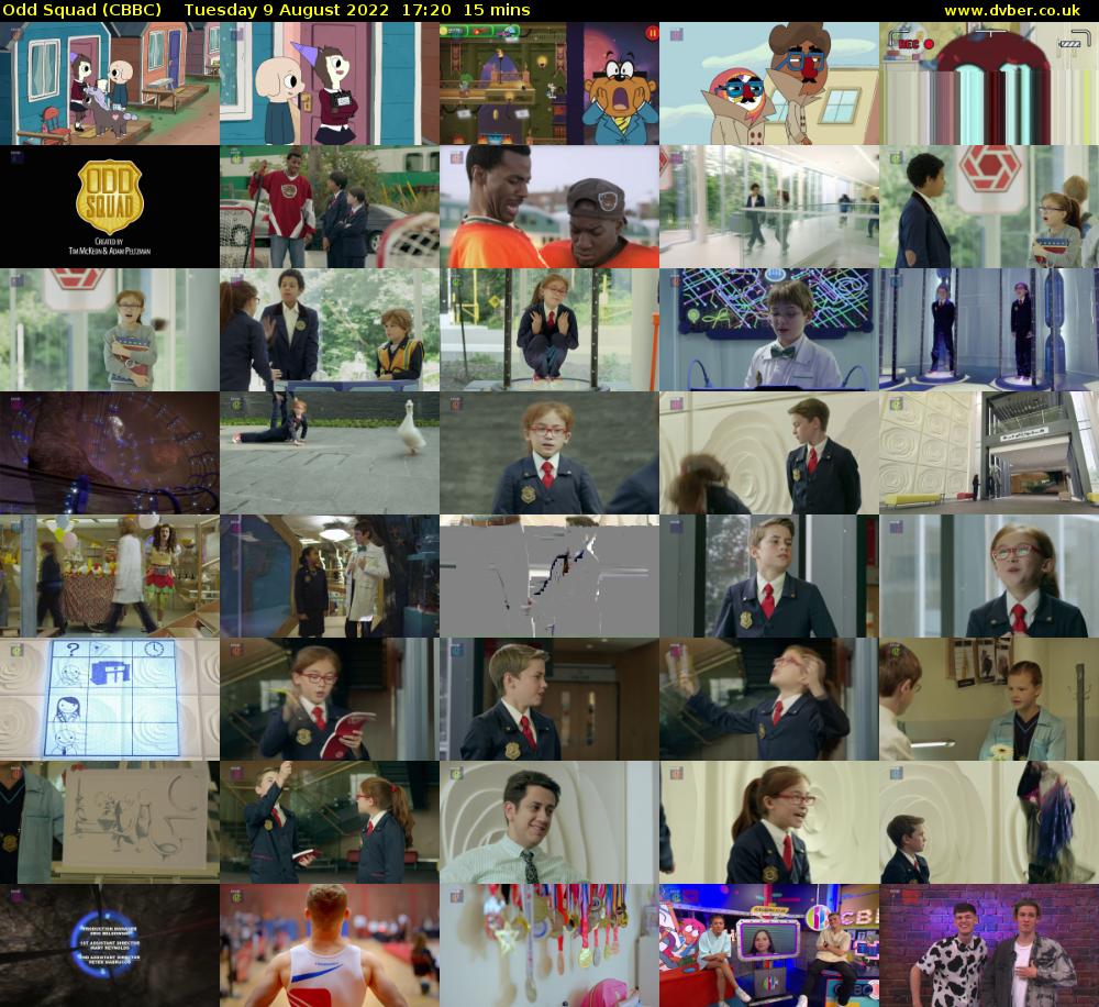 Odd Squad (CBBC) Tuesday 9 August 2022 17:20 - 17:35