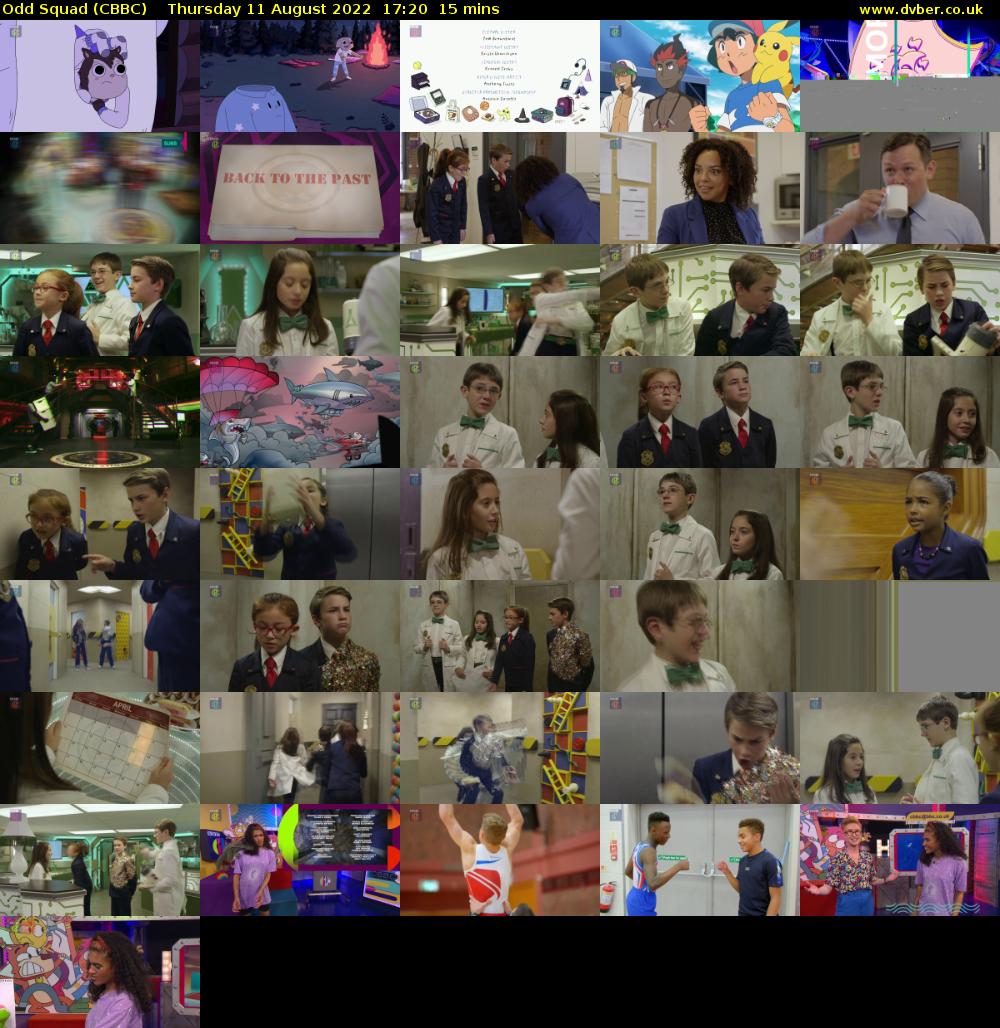 Odd Squad (CBBC) Thursday 11 August 2022 17:20 - 17:35