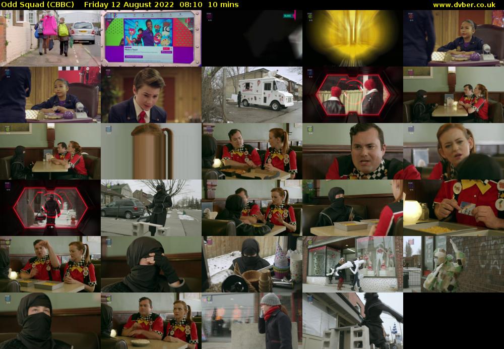 Odd Squad (CBBC) Friday 12 August 2022 08:10 - 08:20