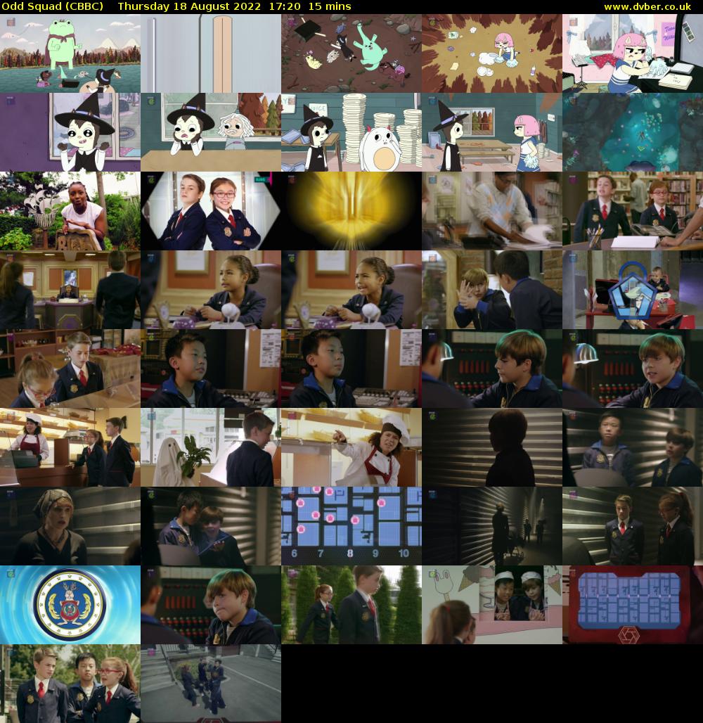 Odd Squad (CBBC) Thursday 18 August 2022 17:20 - 17:35