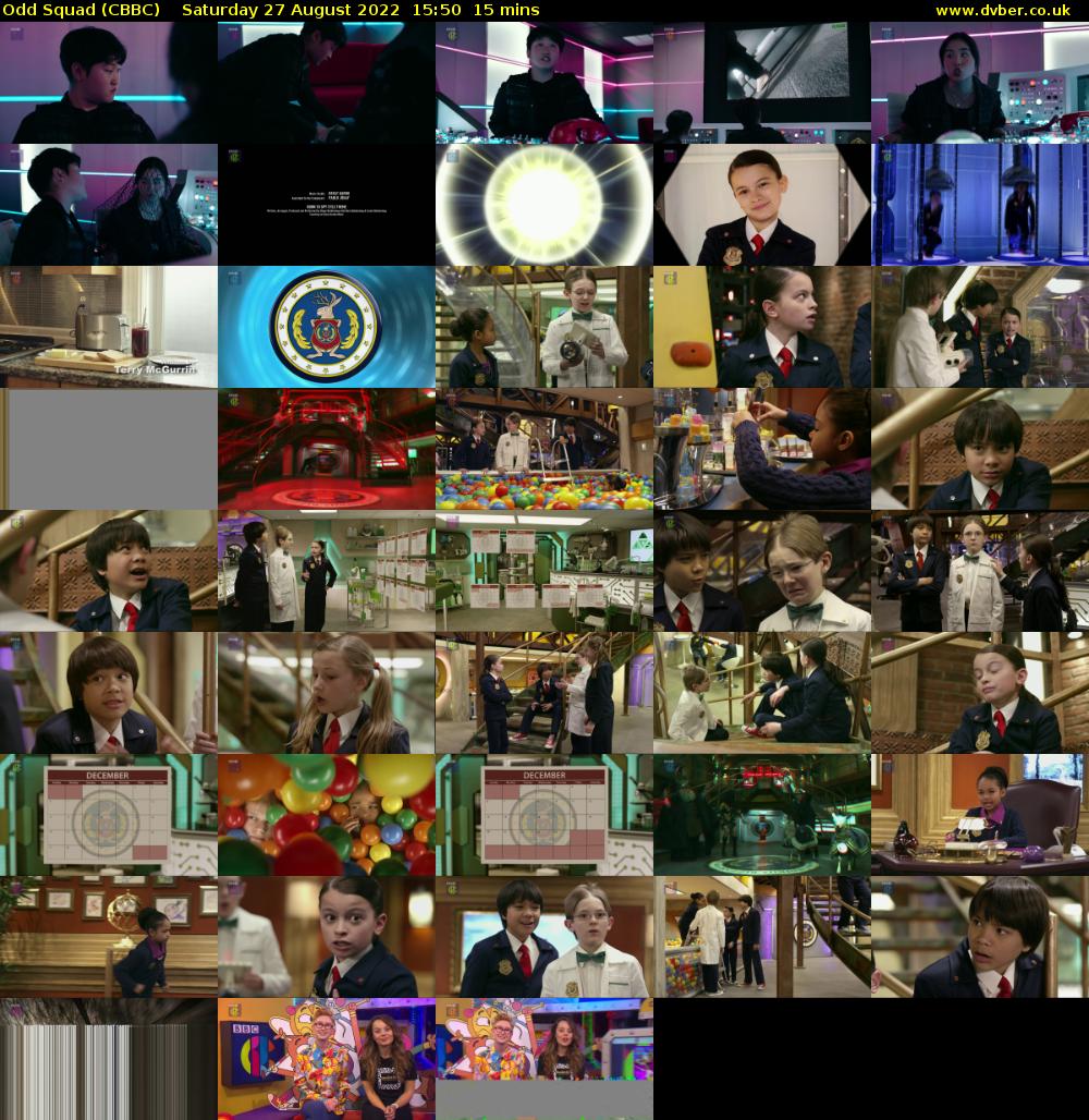 Odd Squad (CBBC) Saturday 27 August 2022 15:50 - 16:05