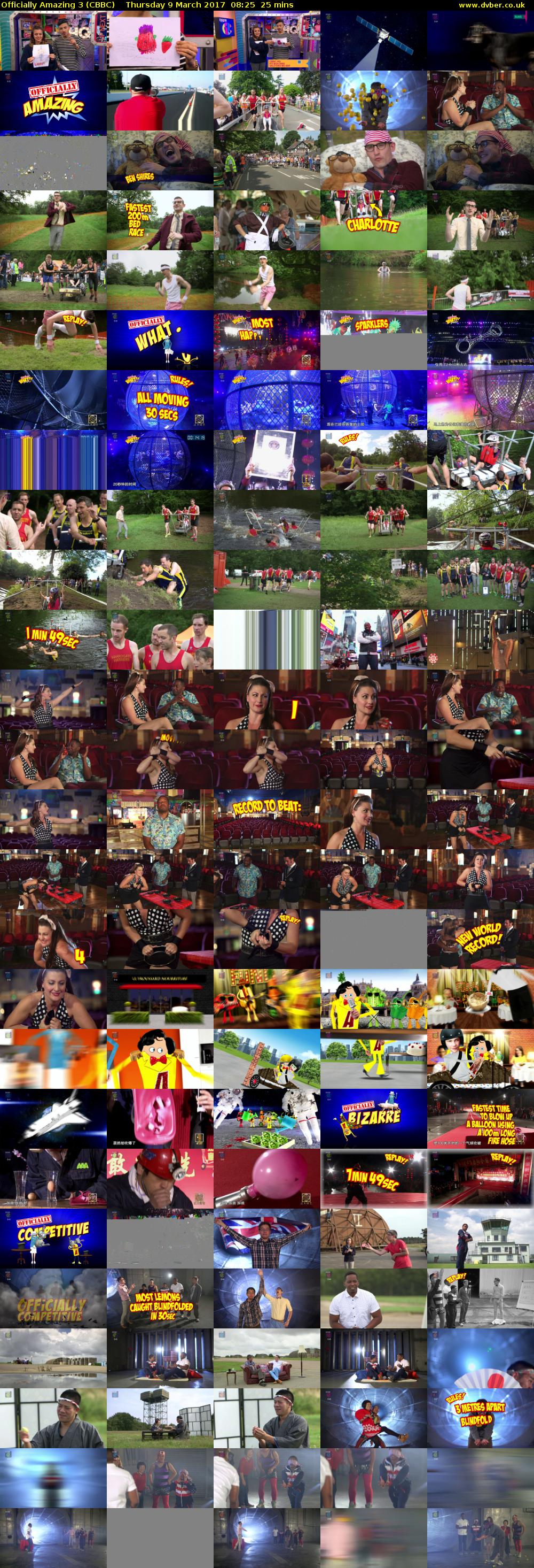 Officially Amazing 3 (CBBC) Thursday 9 March 2017 08:25 - 08:50