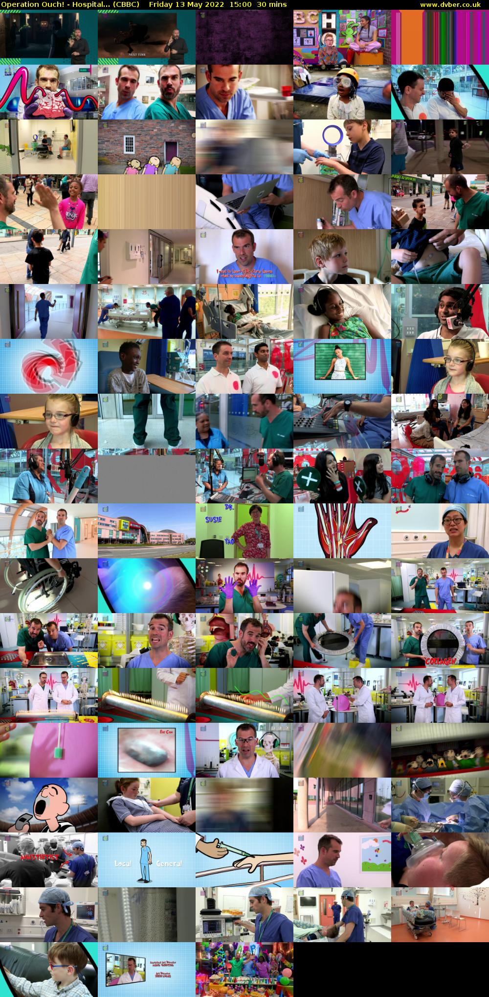 Operation Ouch! - Hospital... (CBBC) Friday 13 May 2022 15:00 - 15:30