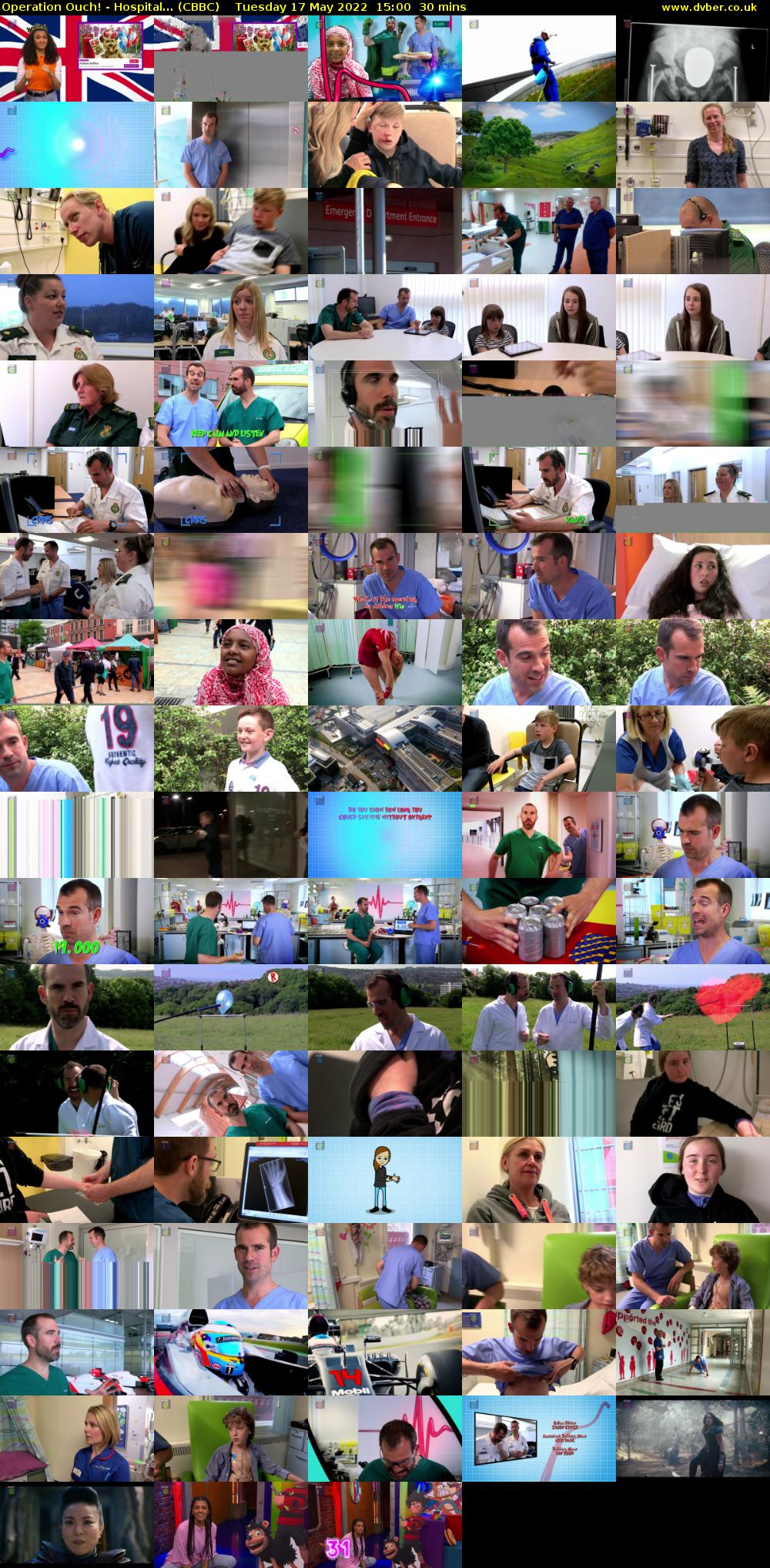 Operation Ouch! - Hospital... (CBBC) Tuesday 17 May 2022 15:00 - 15:30