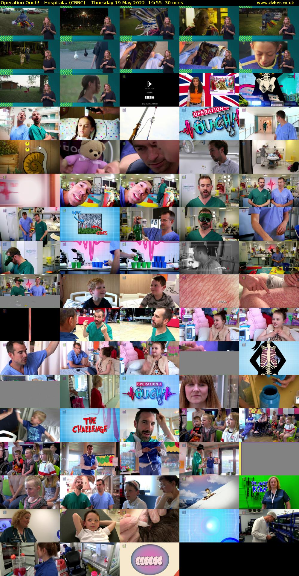 Operation Ouch! - Hospital... (CBBC) Thursday 19 May 2022 14:55 - 15:25