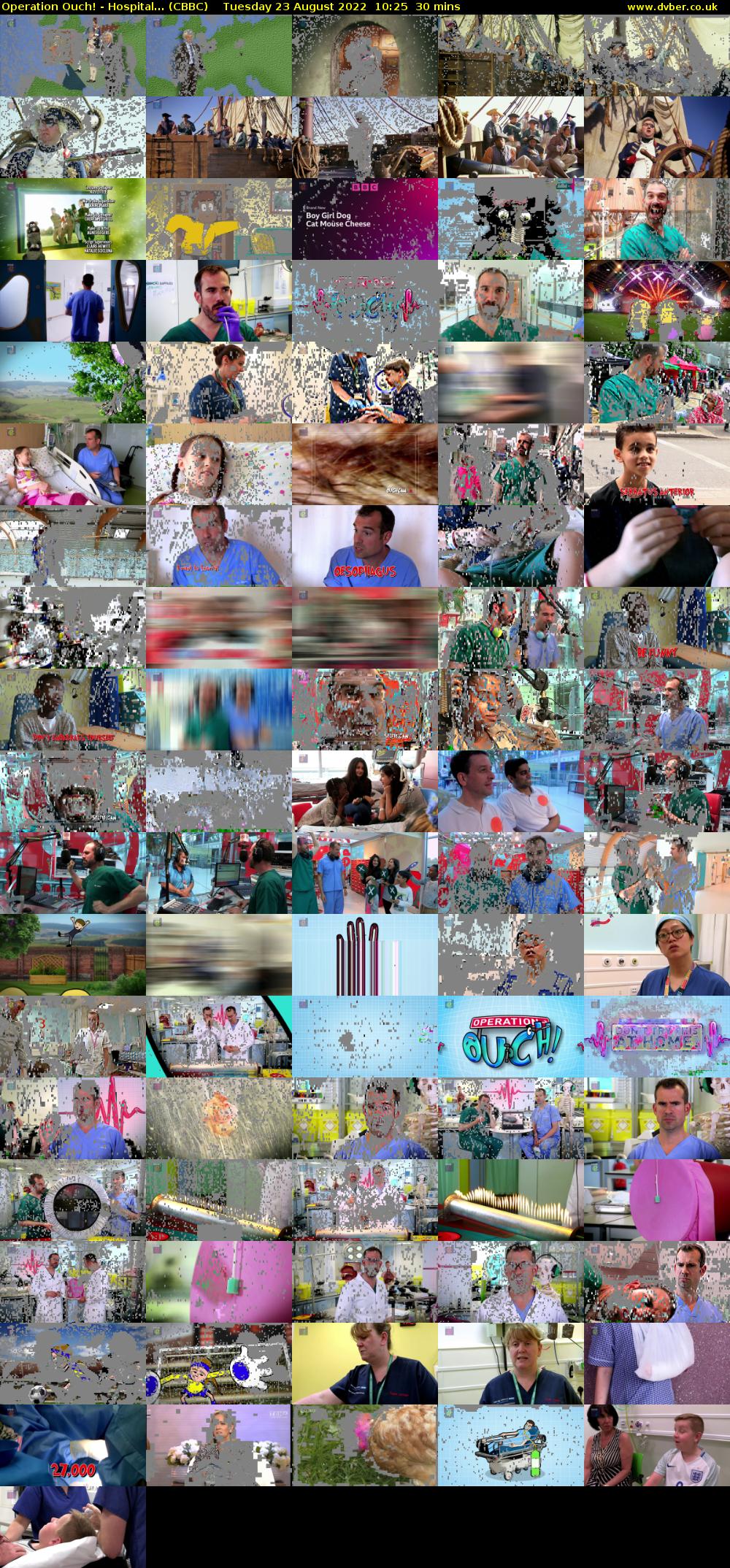 Operation Ouch! - Hospital... (CBBC) Tuesday 23 August 2022 10:25 - 10:55
