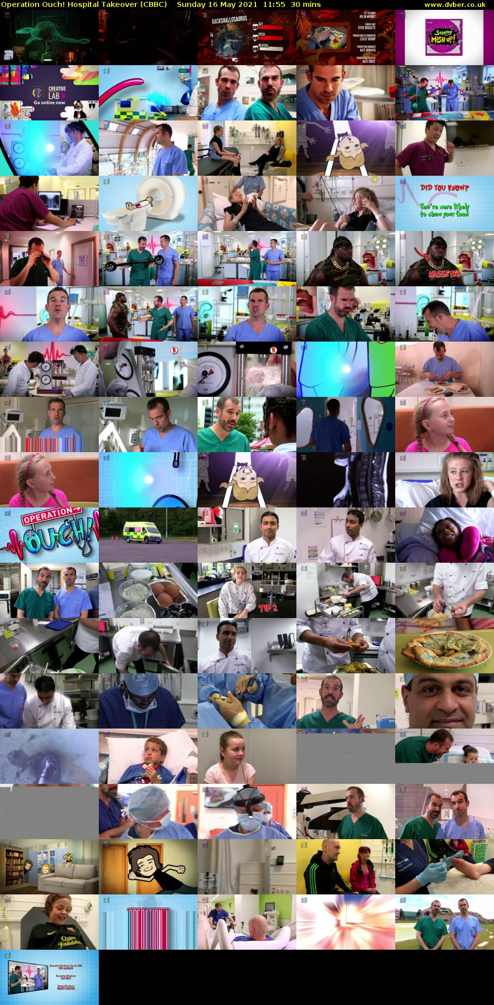 Operation Ouch! Hospital Takeover (CBBC) Sunday 16 May 2021 11:55 - 12:25