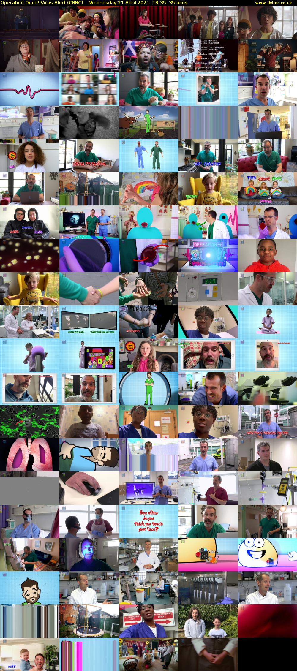 Operation Ouch! Virus Alert (CBBC) Wednesday 21 April 2021 18:35 - 19:10