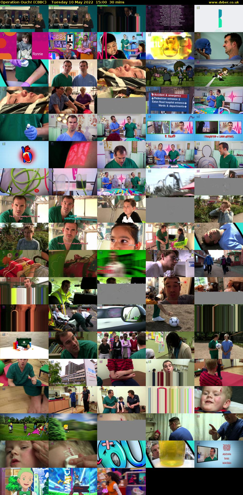 Operation Ouch! (CBBC) Tuesday 10 May 2022 15:00 - 15:30