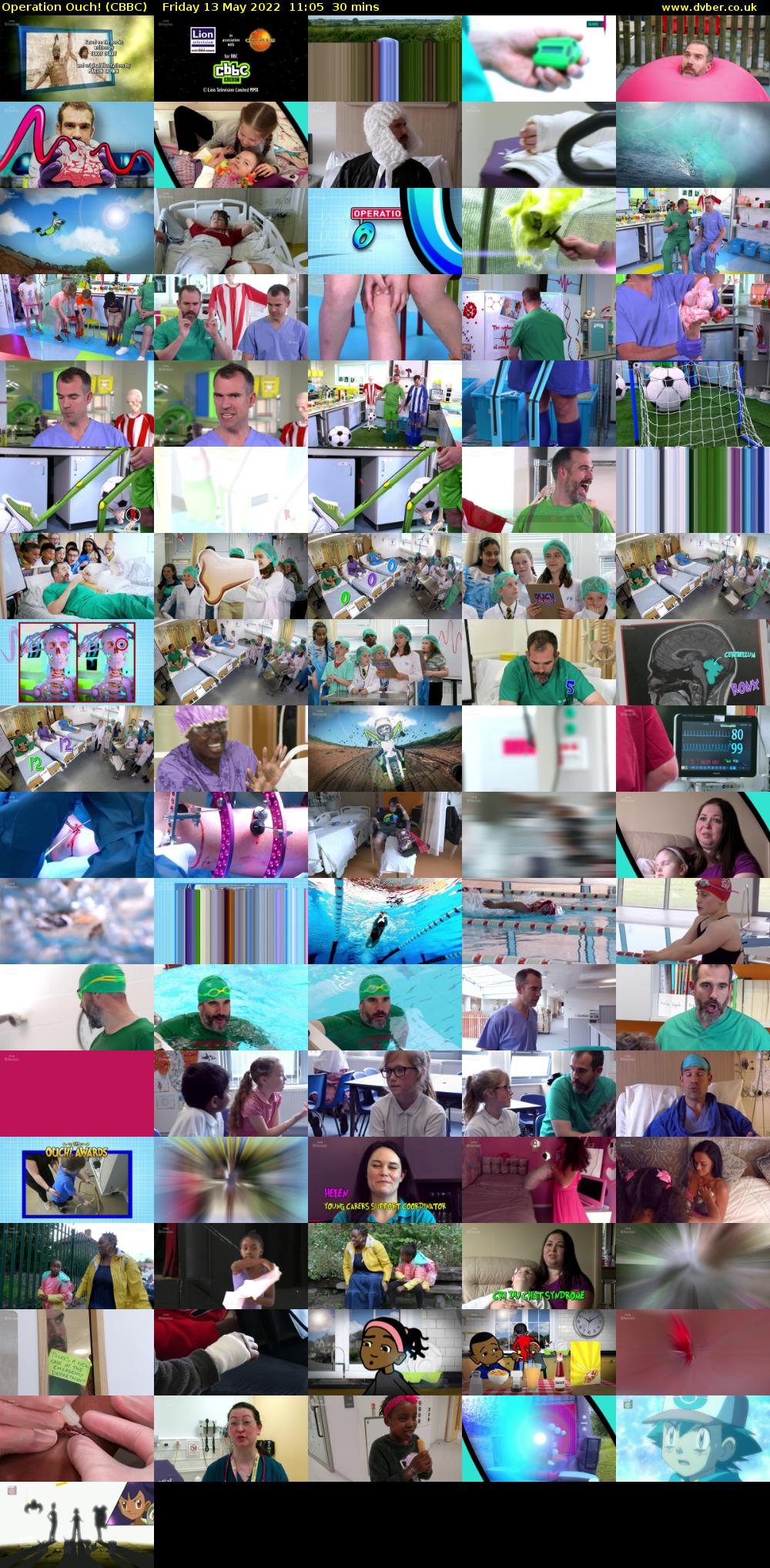 Operation Ouch! (CBBC) Friday 13 May 2022 11:05 - 11:35