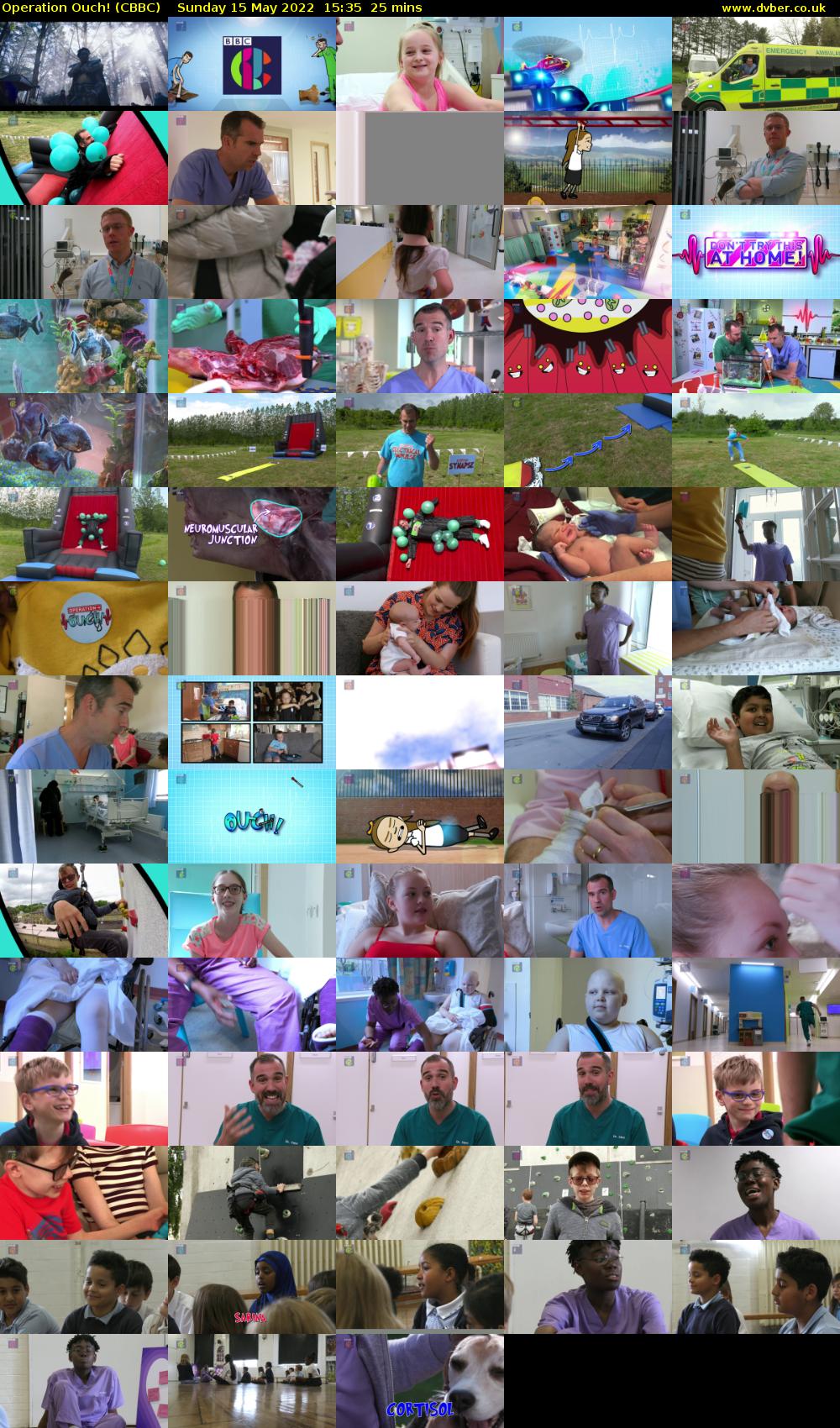 Operation Ouch! (CBBC) Sunday 15 May 2022 15:35 - 16:00