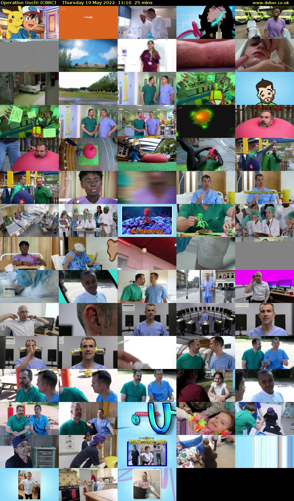 Operation Ouch! (CBBC) Thursday 19 May 2022 11:10 - 11:35