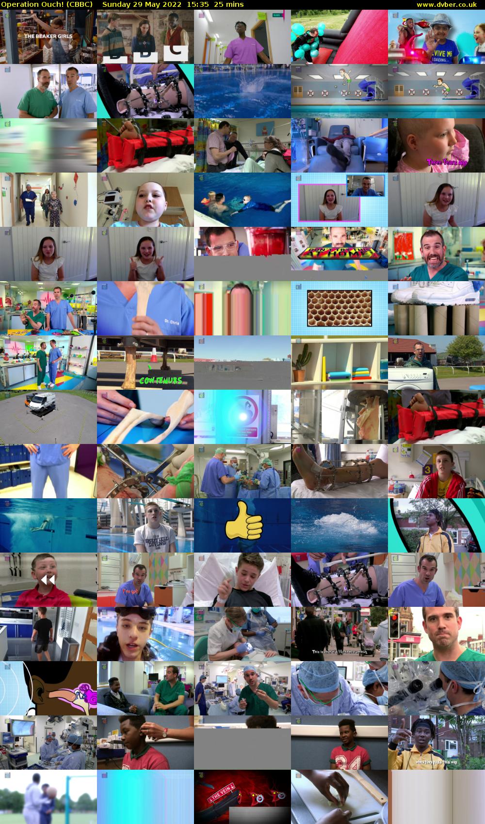 Operation Ouch! (CBBC) Sunday 29 May 2022 15:35 - 16:00
