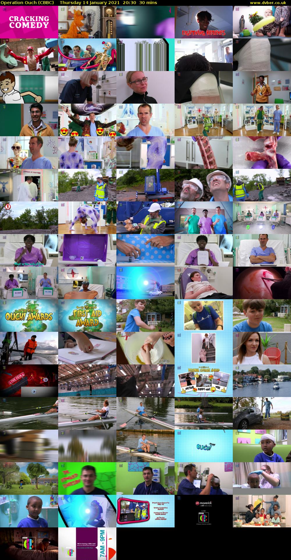 Operation Ouch (CBBC) Thursday 14 January 2021 20:30 - 21:00