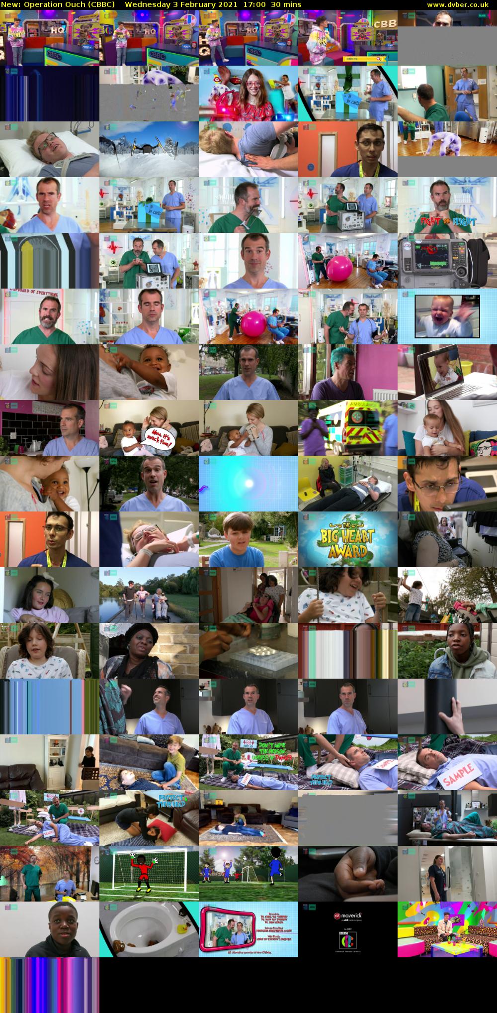 Operation Ouch (CBBC) Wednesday 3 February 2021 17:00 - 17:30