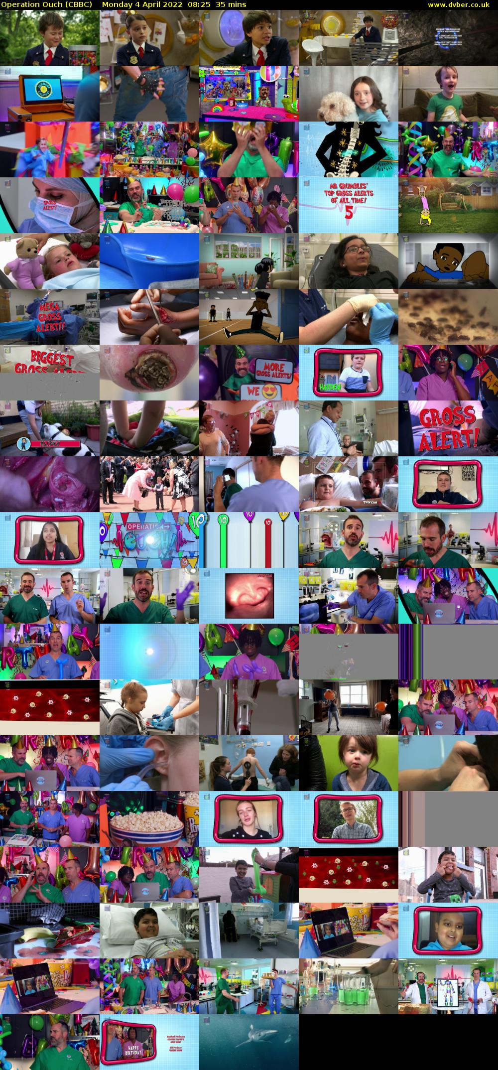 Operation Ouch (CBBC) Monday 4 April 2022 08:25 - 09:00
