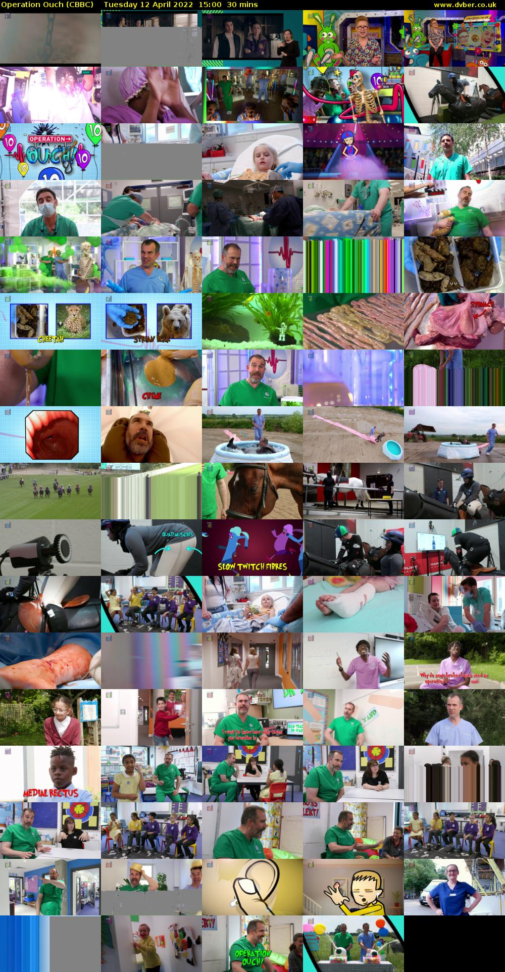 Operation Ouch (CBBC) Tuesday 12 April 2022 15:00 - 15:30