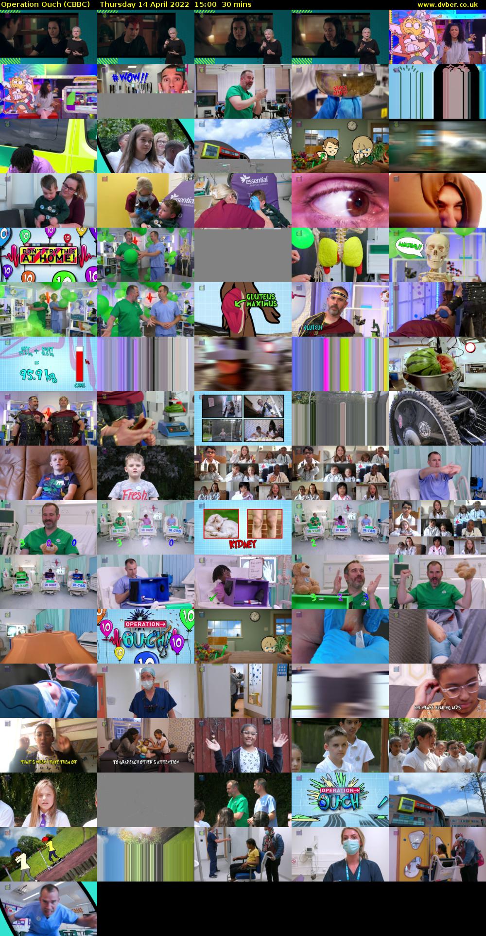 Operation Ouch (CBBC) Thursday 14 April 2022 15:00 - 15:30