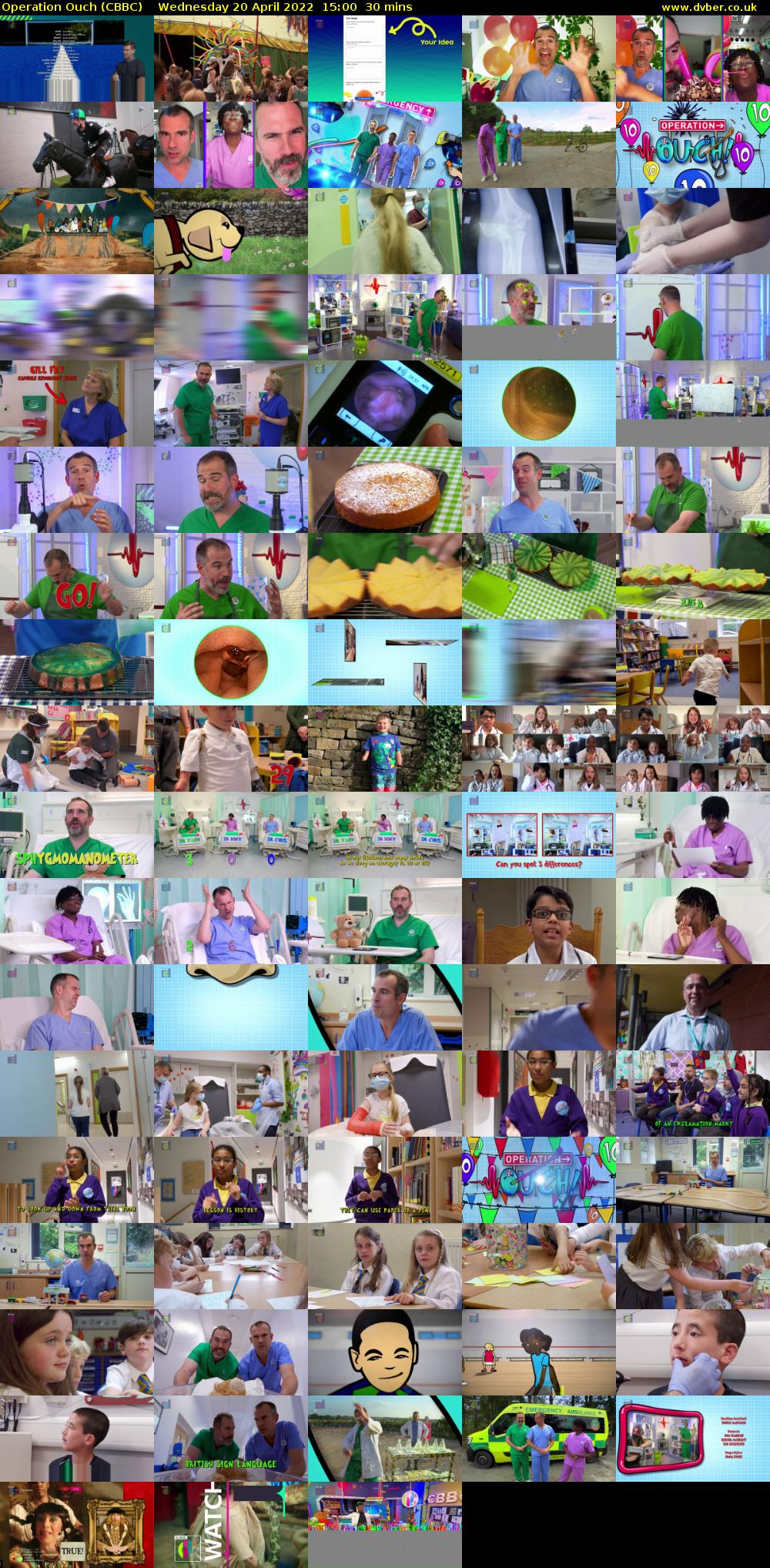 Operation Ouch (CBBC) Wednesday 20 April 2022 15:00 - 15:30