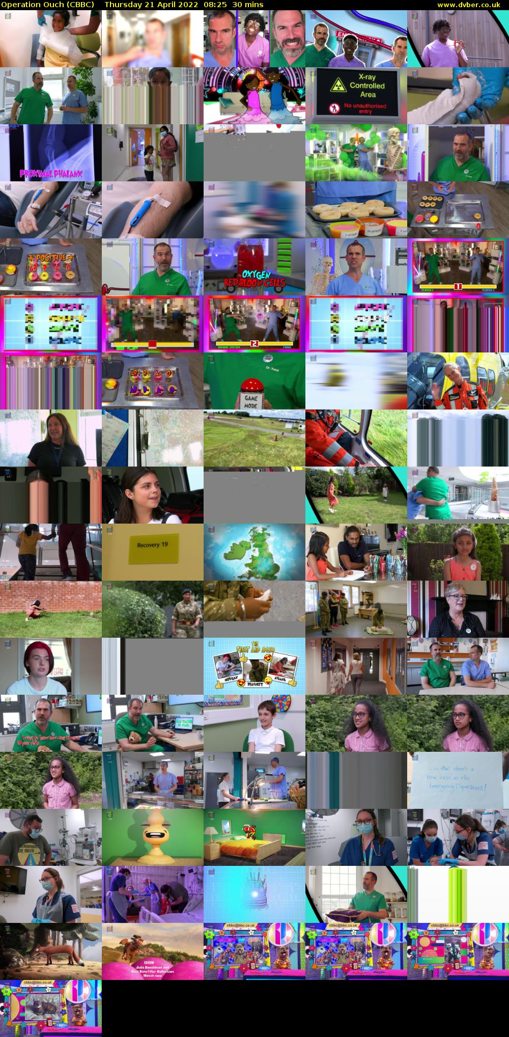 Operation Ouch (CBBC) Thursday 21 April 2022 08:25 - 08:55