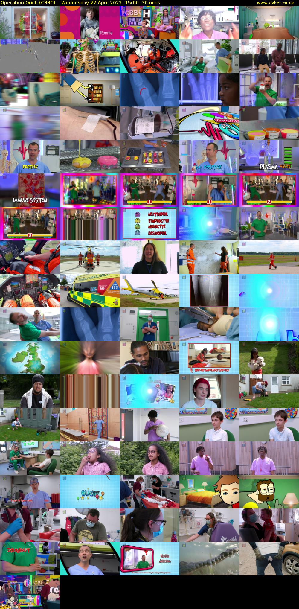 Operation Ouch (CBBC) Wednesday 27 April 2022 15:00 - 15:30