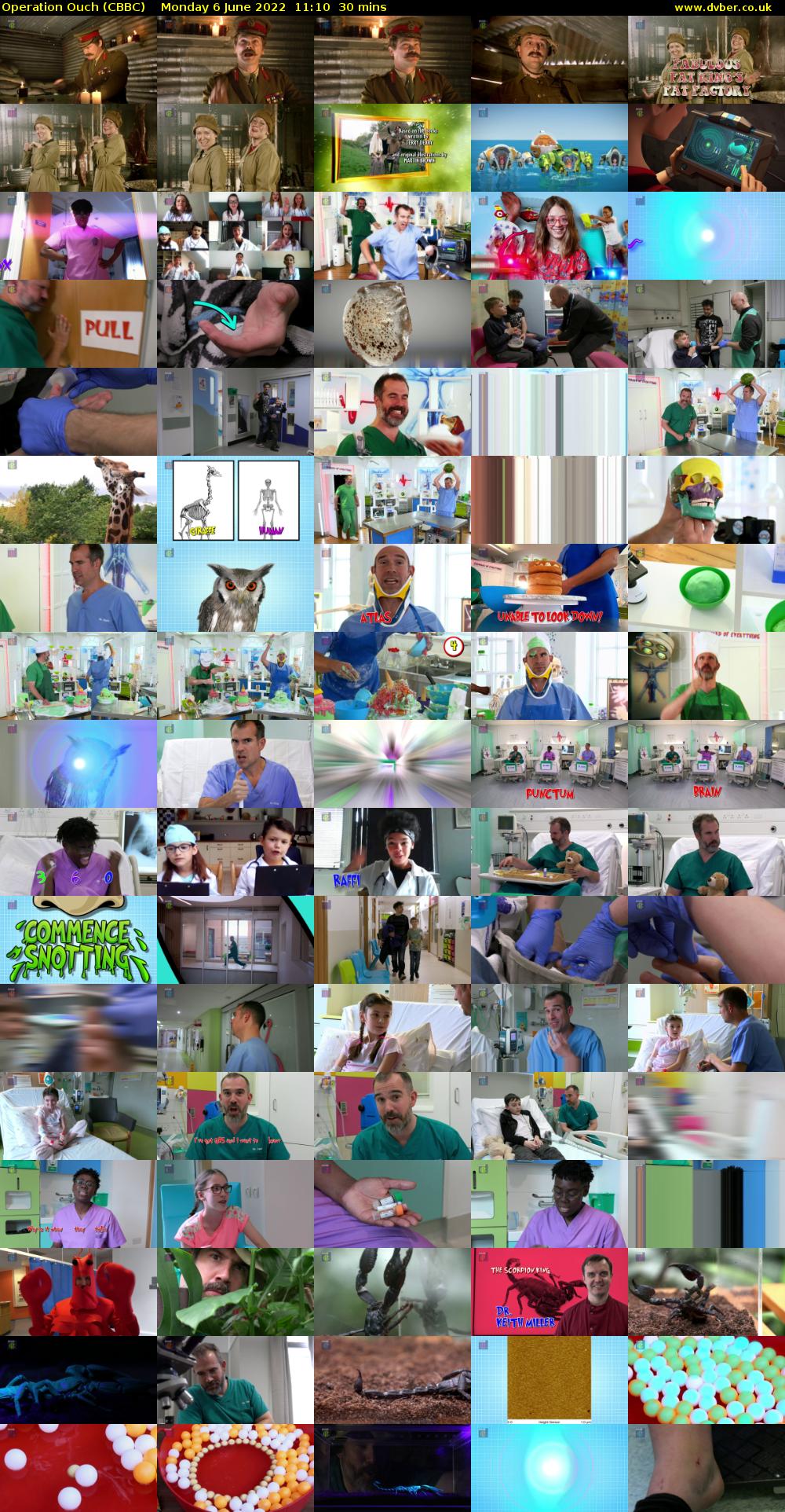 Operation Ouch (CBBC) Monday 6 June 2022 11:10 - 11:40