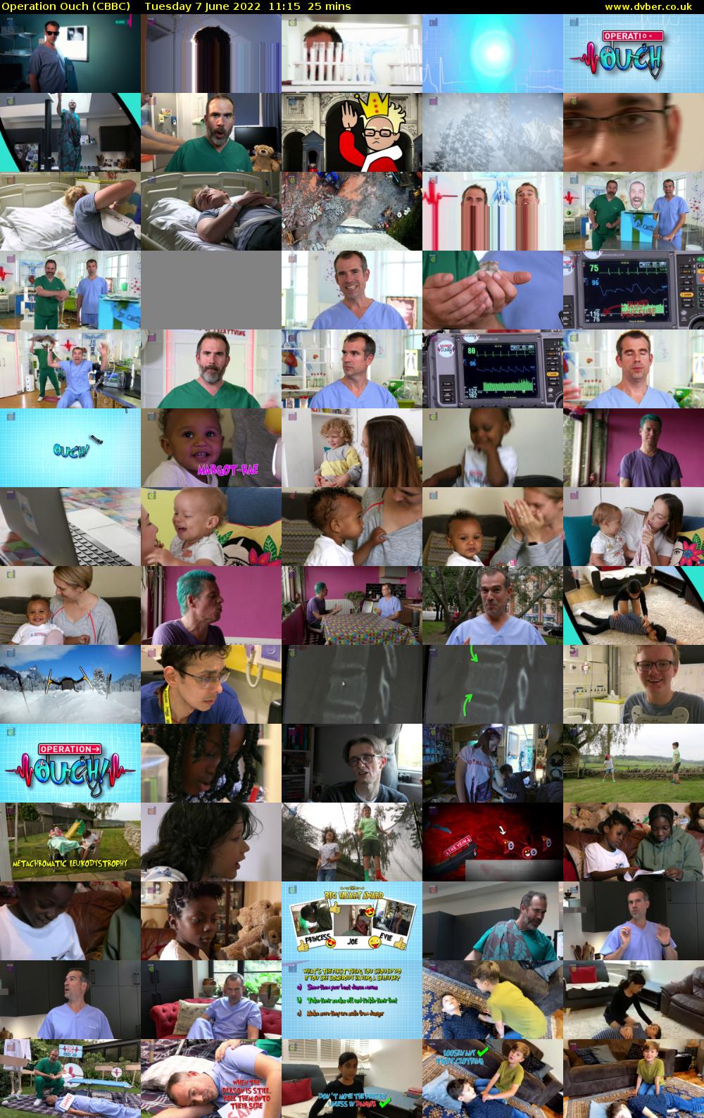 Operation Ouch (CBBC) Tuesday 7 June 2022 11:15 - 11:40