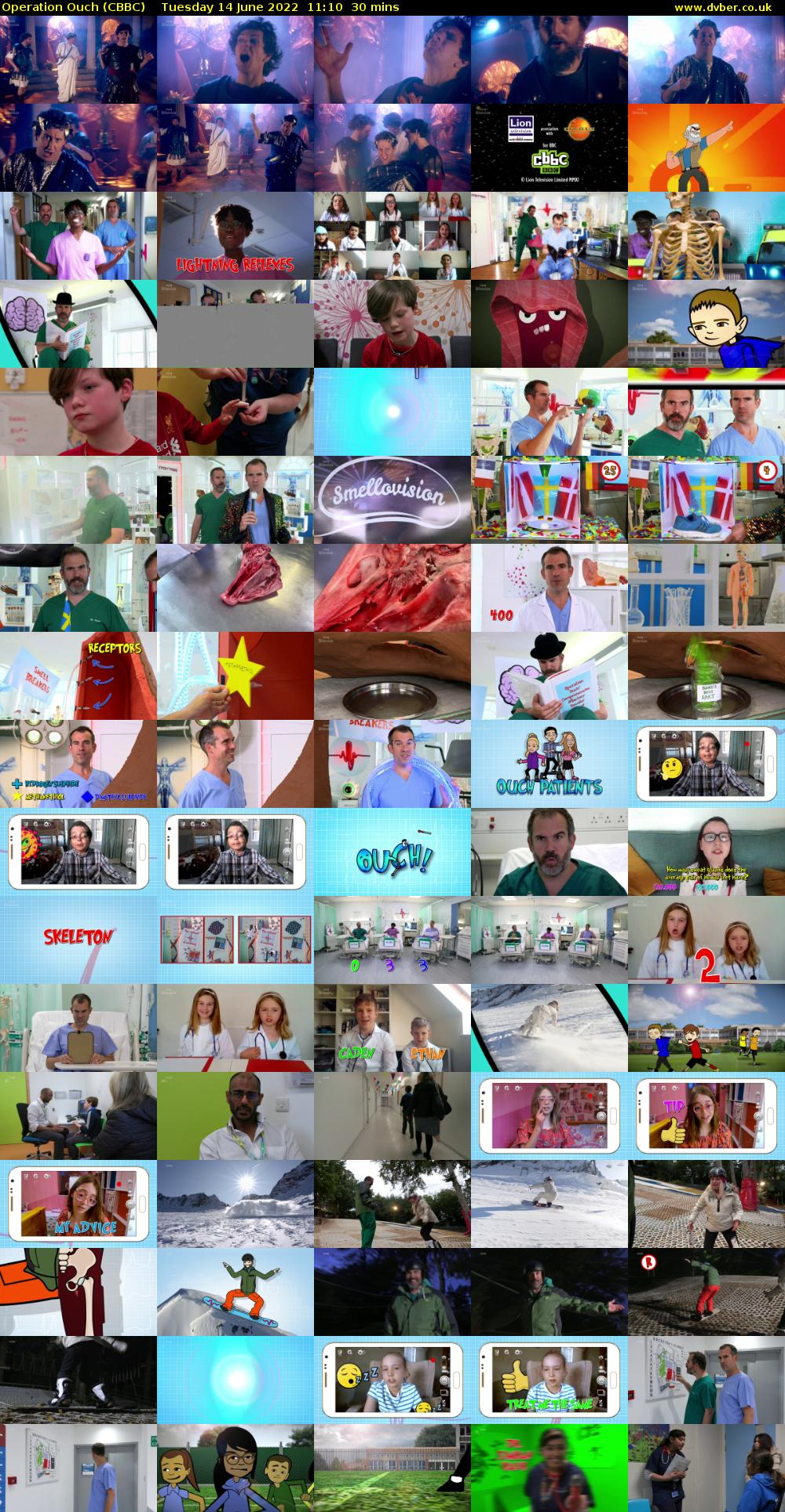 Operation Ouch (CBBC) Tuesday 14 June 2022 11:10 - 11:40