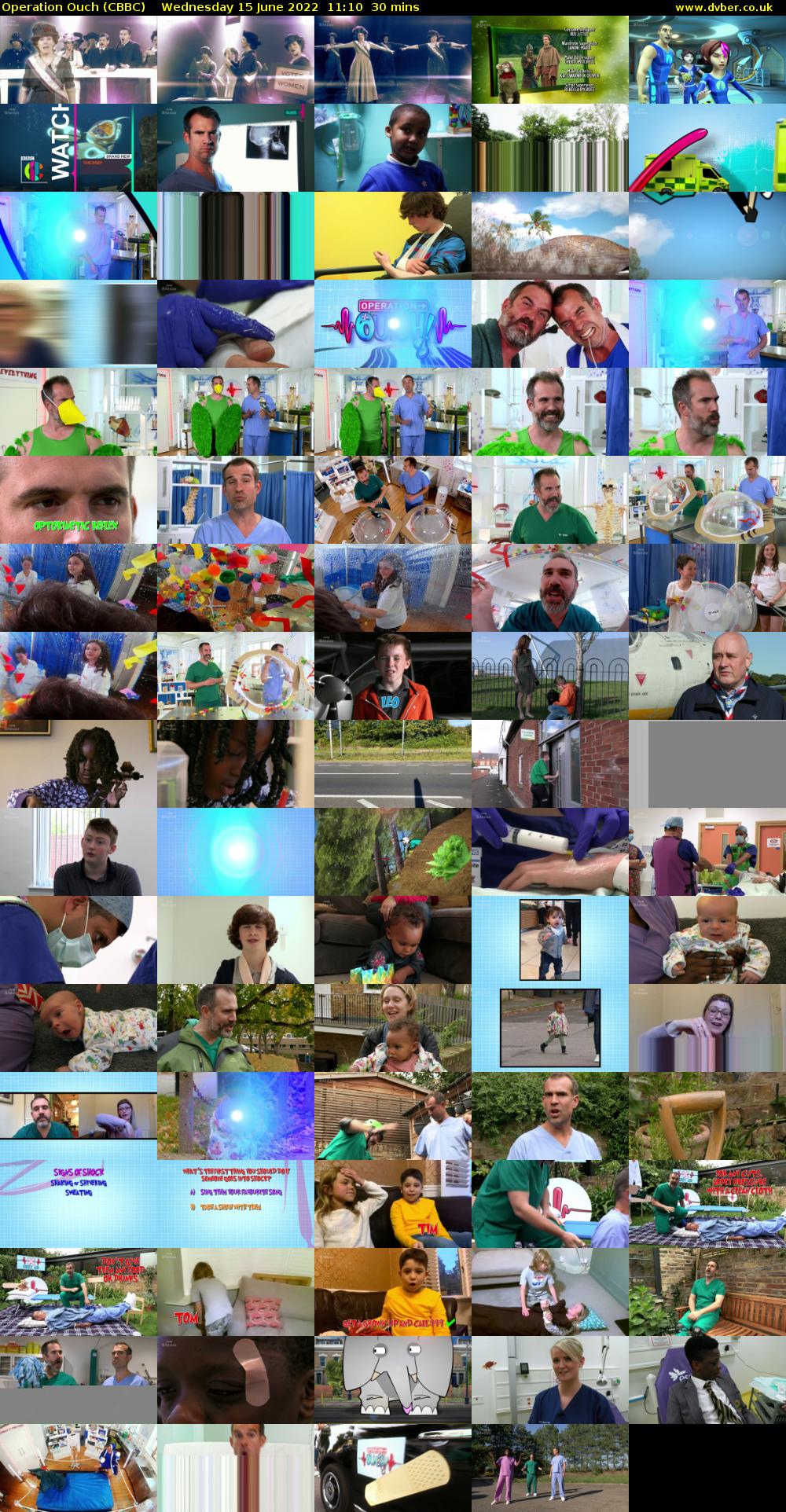Operation Ouch (CBBC) Wednesday 15 June 2022 11:10 - 11:40