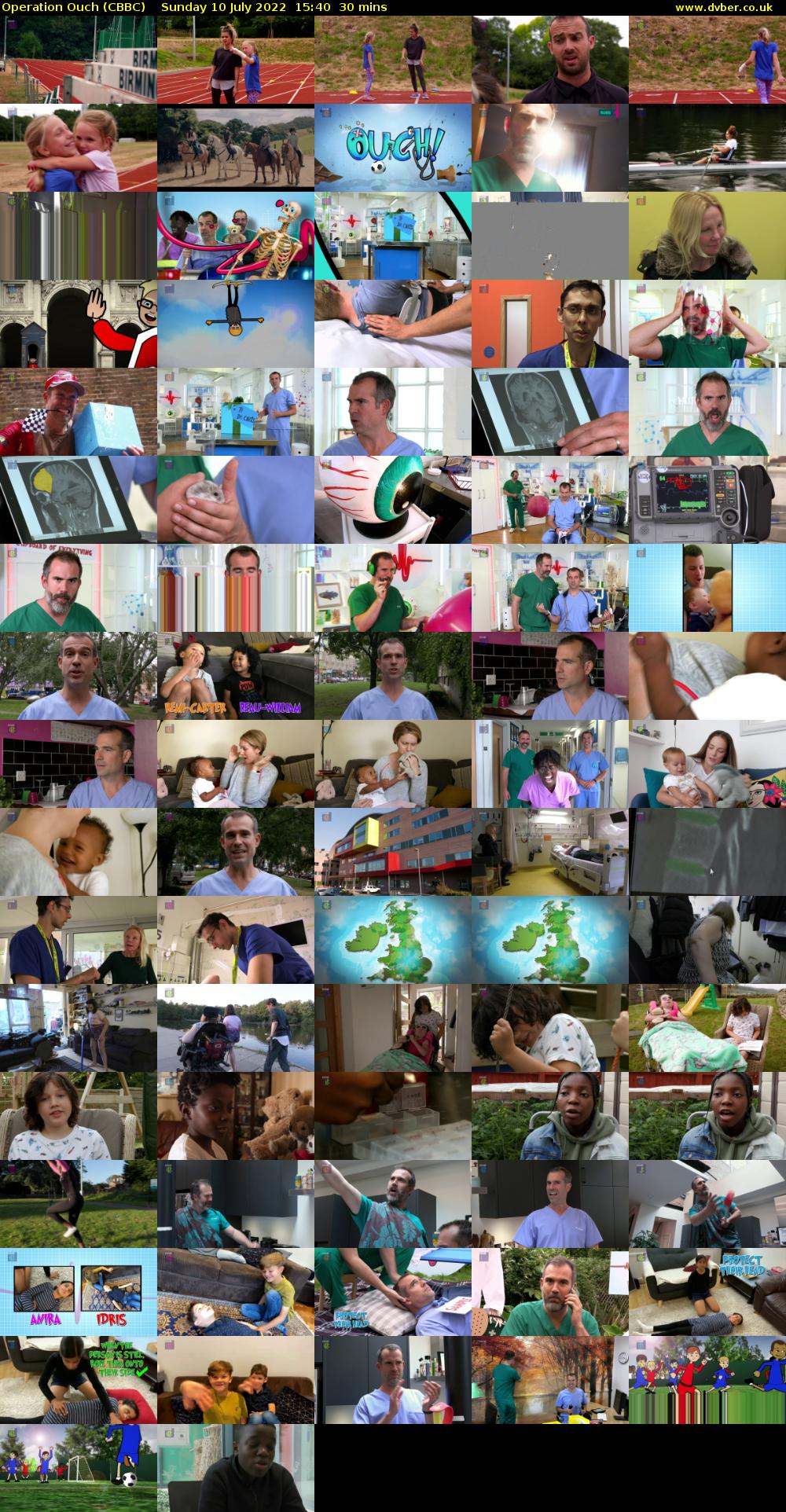 Operation Ouch (CBBC) Sunday 10 July 2022 15:40 - 16:10