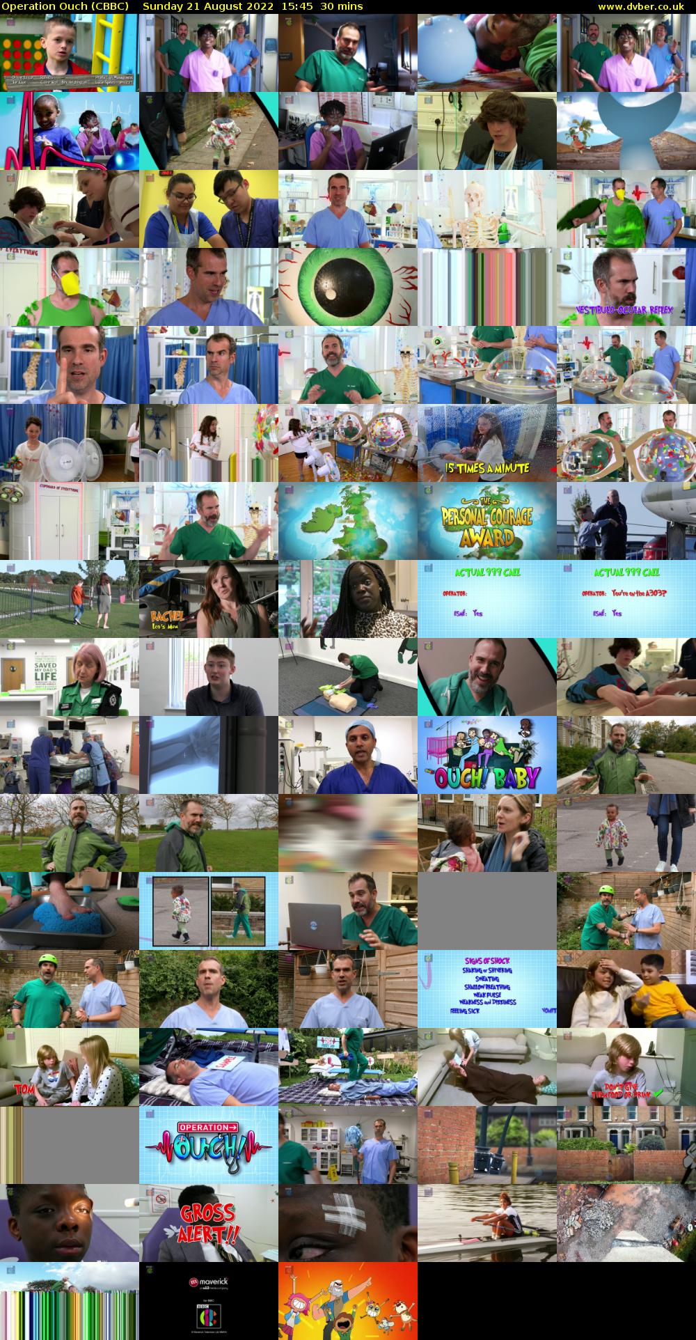 Operation Ouch (CBBC) Sunday 21 August 2022 15:45 - 16:15