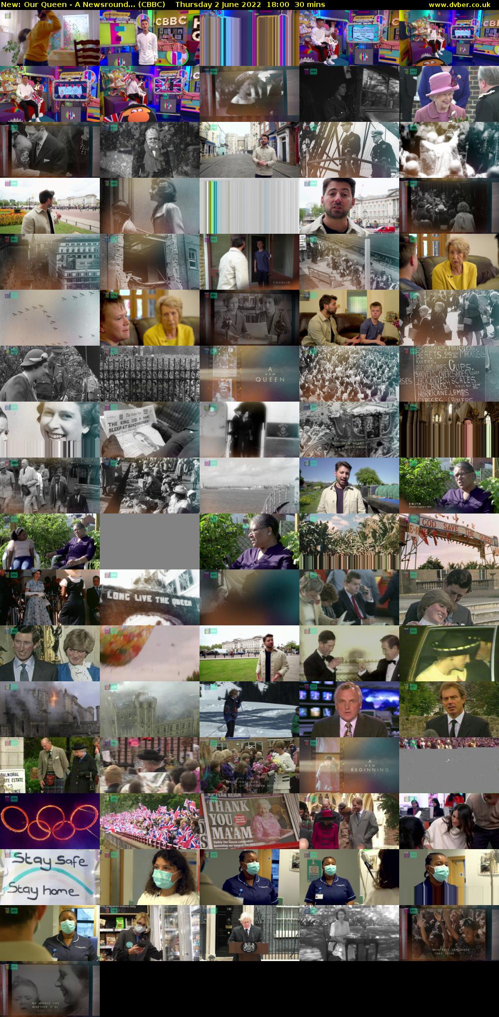 Our Queen - A Newsround... (CBBC) Thursday 2 June 2022 18:00 - 18:30