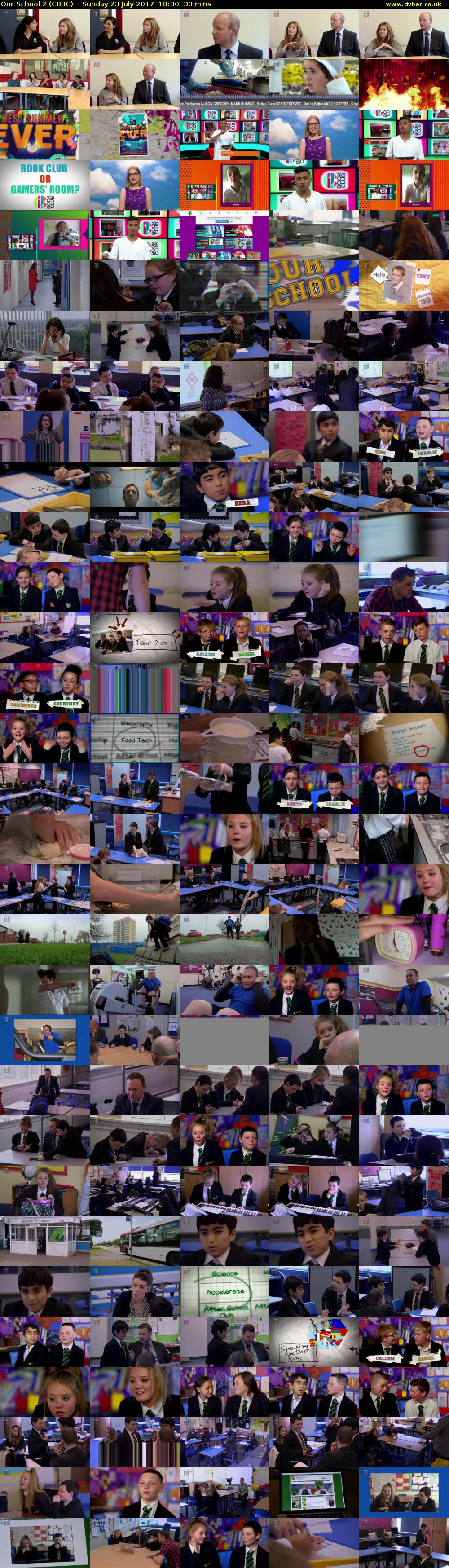 Our School 2 (CBBC) Sunday 23 July 2017 18:30 - 19:00