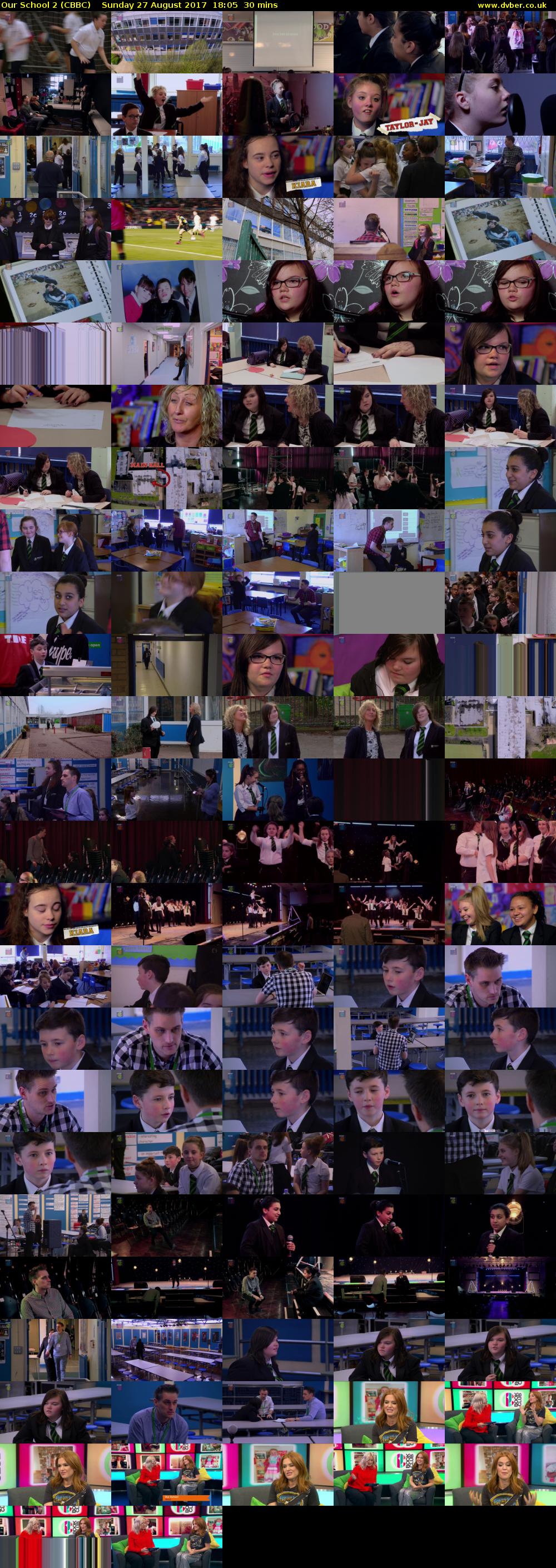 Our School 2 (CBBC) Sunday 27 August 2017 18:05 - 18:35