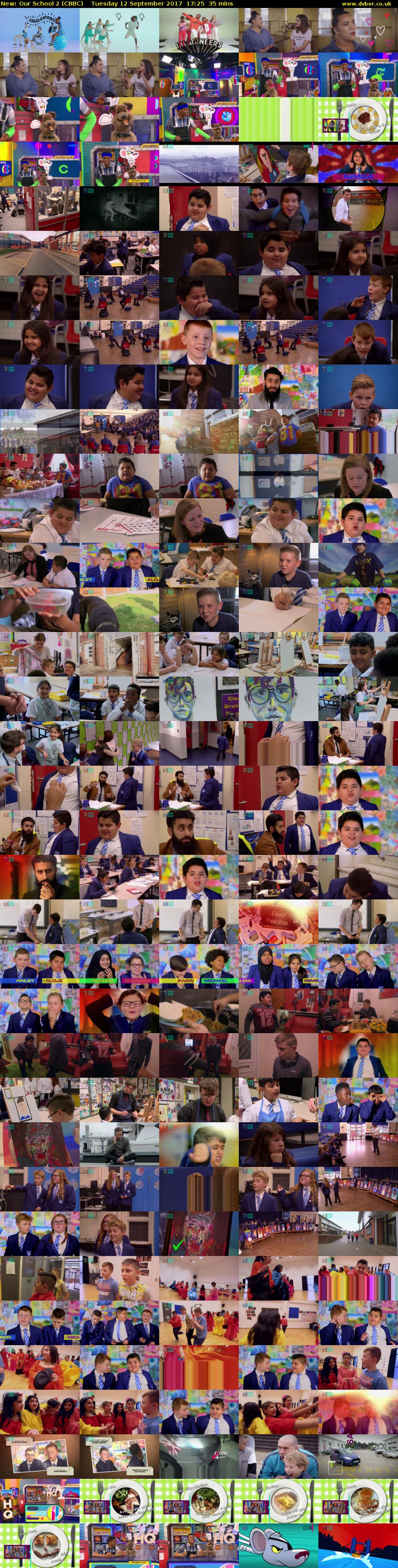 Our School 2 (CBBC) Tuesday 12 September 2017 17:25 - 18:00