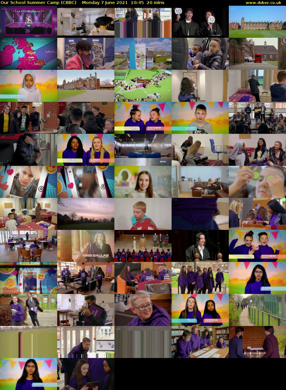 Our School Summer Camp (CBBC) Monday 7 June 2021 10:45 - 11:05