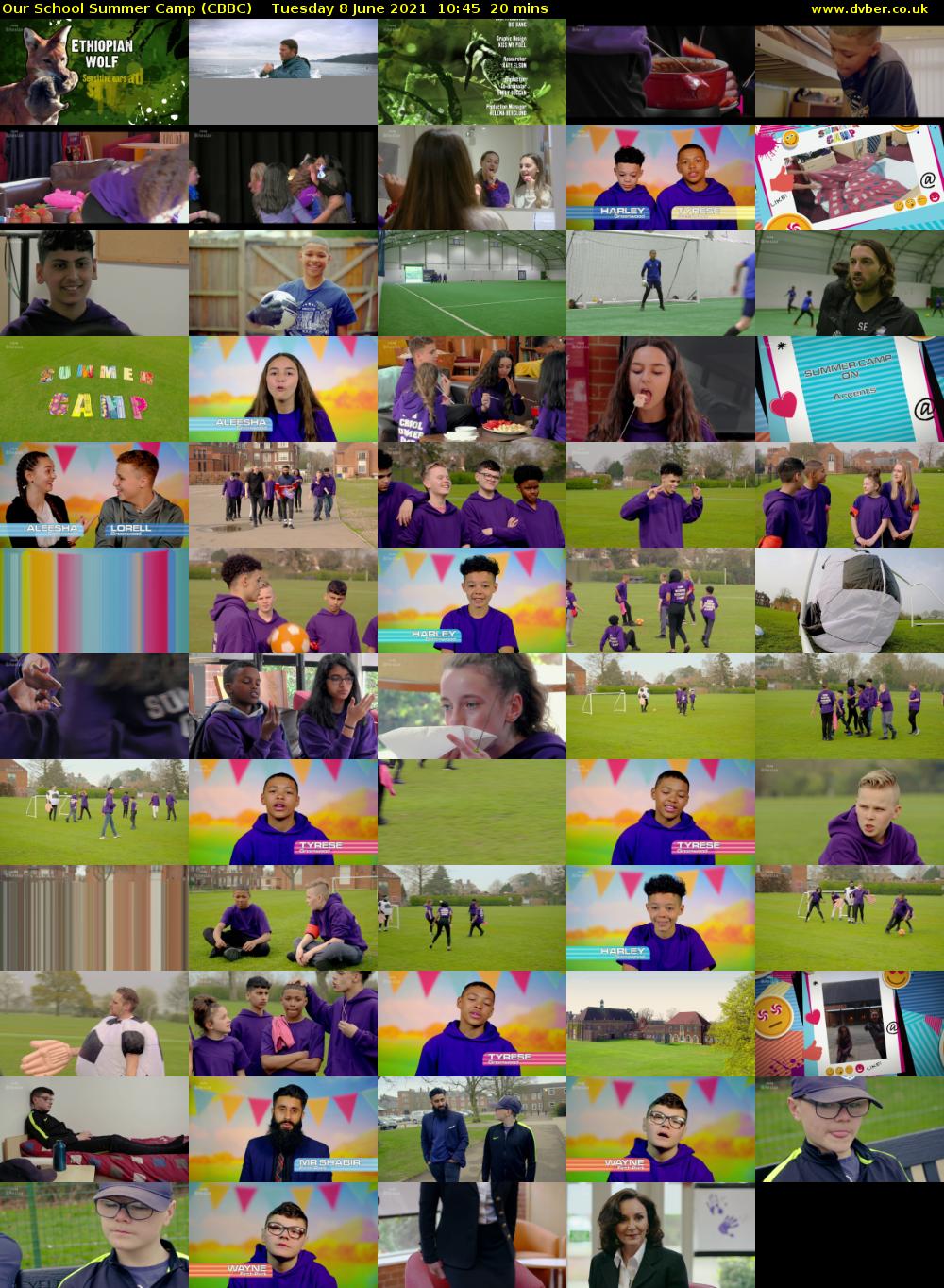 Our School Summer Camp (CBBC) Tuesday 8 June 2021 10:45 - 11:05