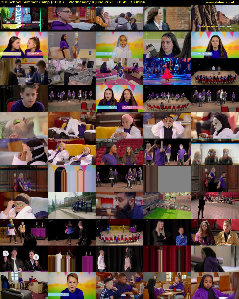 Our School Summer Camp (CBBC) Wednesday 9 June 2021 10:45 - 11:05