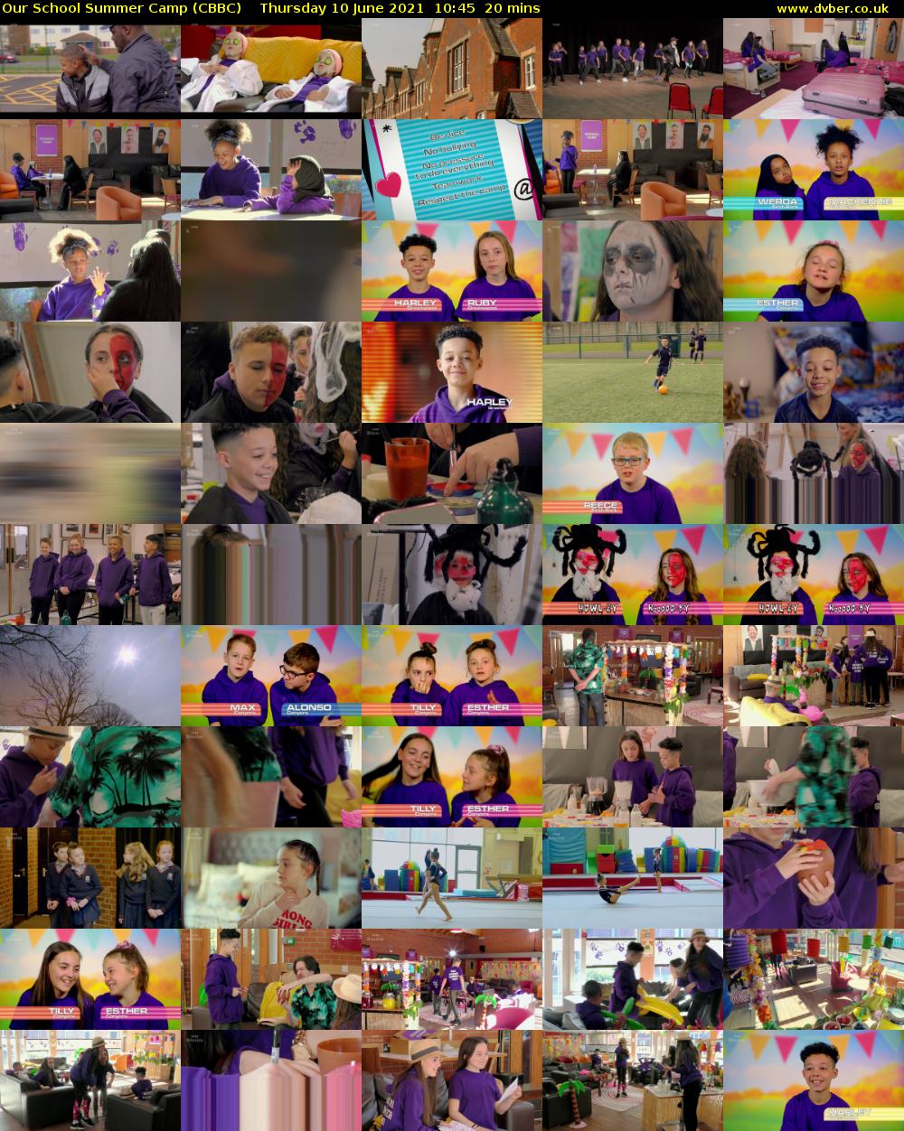 Our School Summer Camp (CBBC) Thursday 10 June 2021 10:45 - 11:05