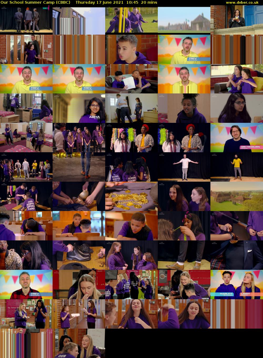 Our School Summer Camp (CBBC) Thursday 17 June 2021 10:45 - 11:05