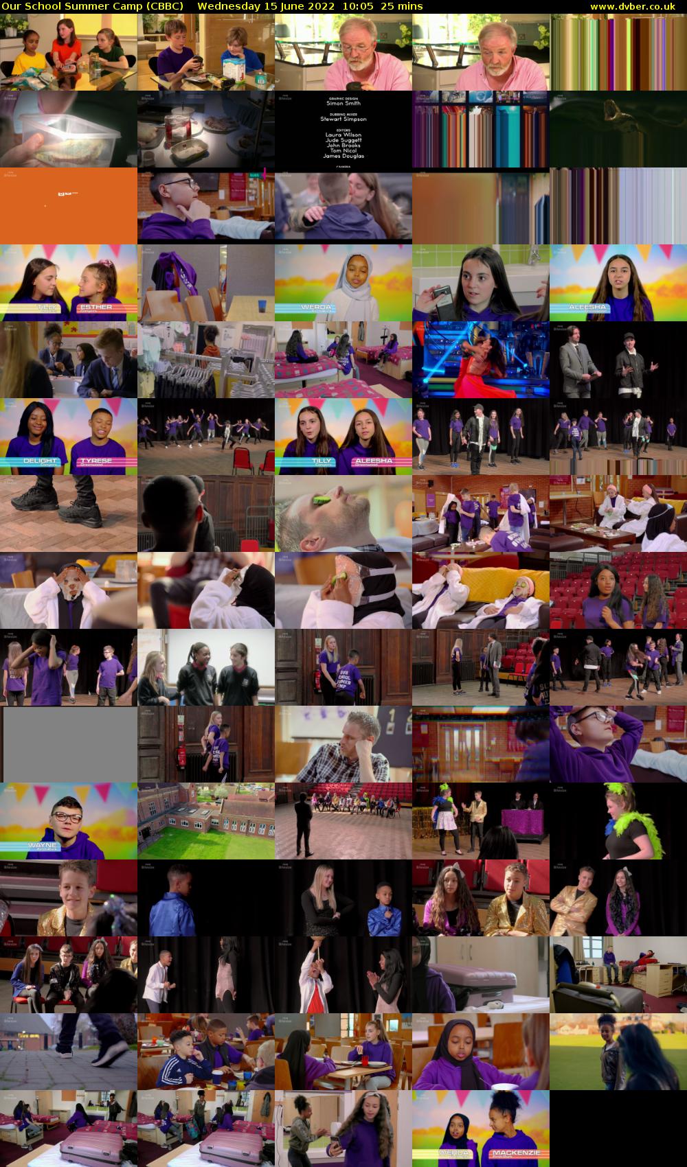 Our School Summer Camp (CBBC) Wednesday 15 June 2022 10:05 - 10:30