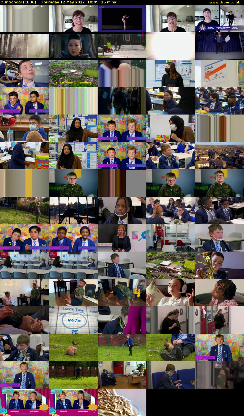 Our School (CBBC) Thursday 12 May 2022 10:05 - 10:30